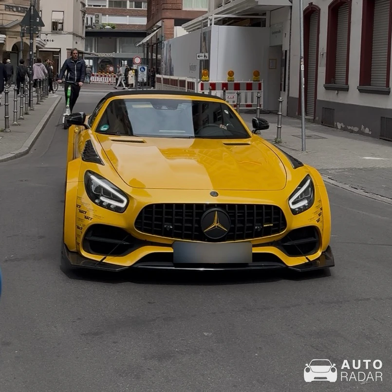 Mercedes-AMG GT R Roadster R190 Tikt Performance spotted in Frankfurt am Main