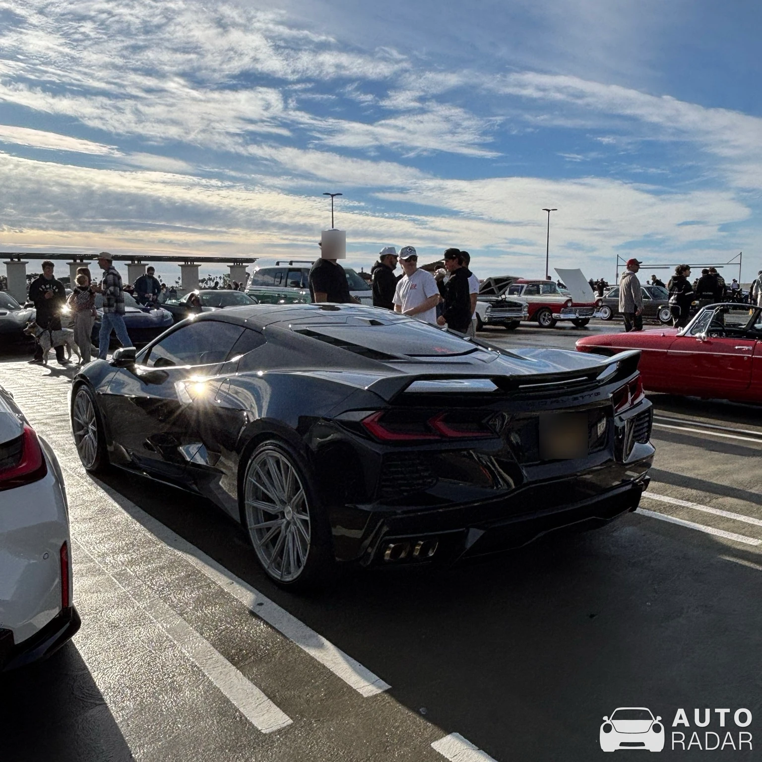 Chevrolet Corvette C8 Stingray spotted in San Clemente, United States