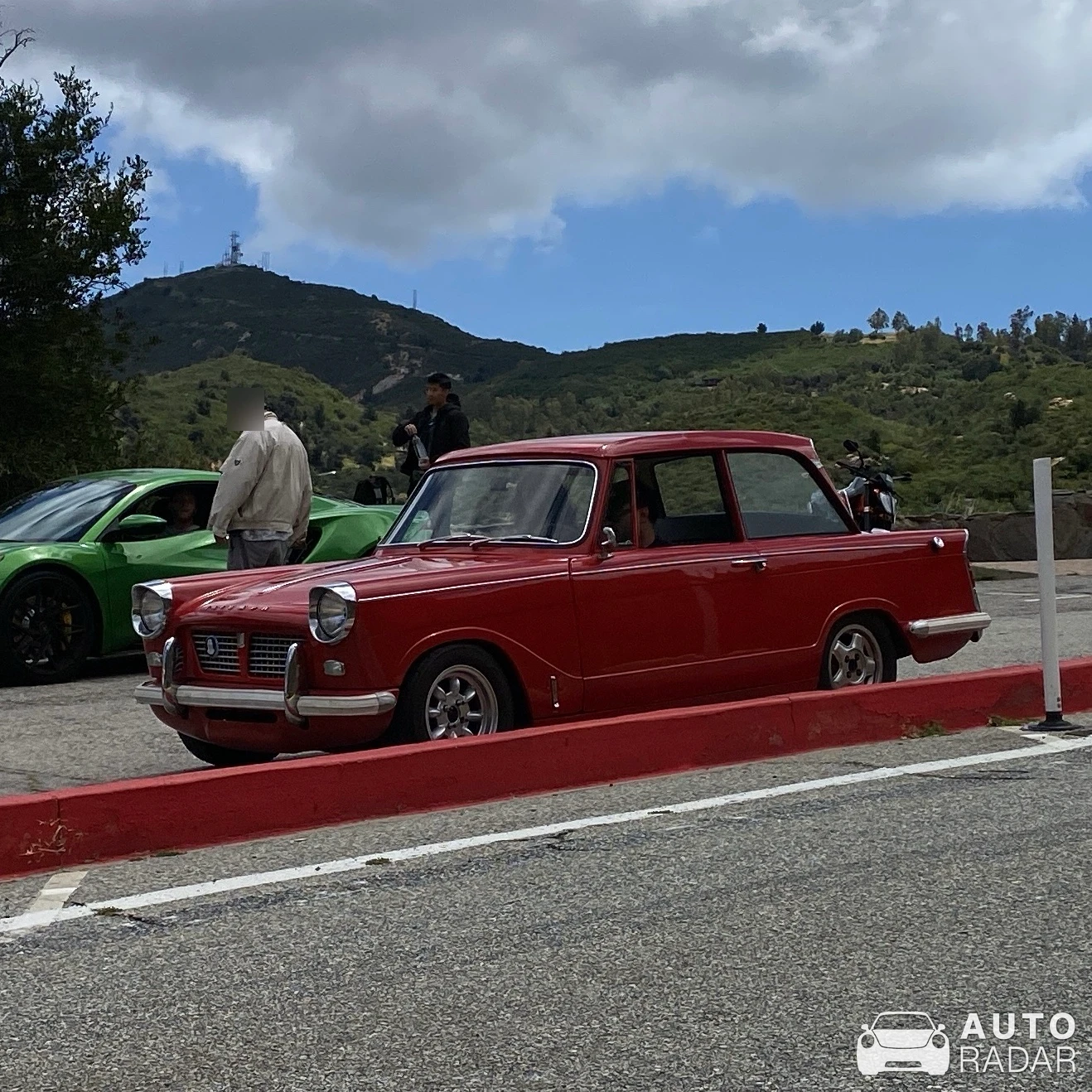 Triumph Herald spotted in Malibu