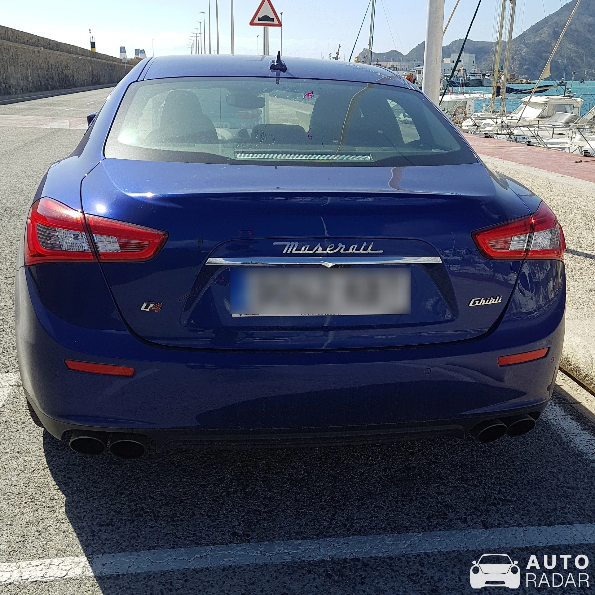 Maserati Ghibli S Q4 spotted in Altea, Spain