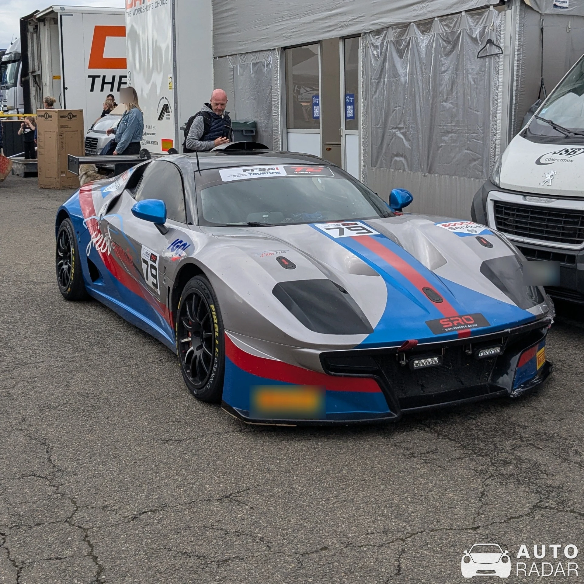Ligier JS2R spotted in Nogaro