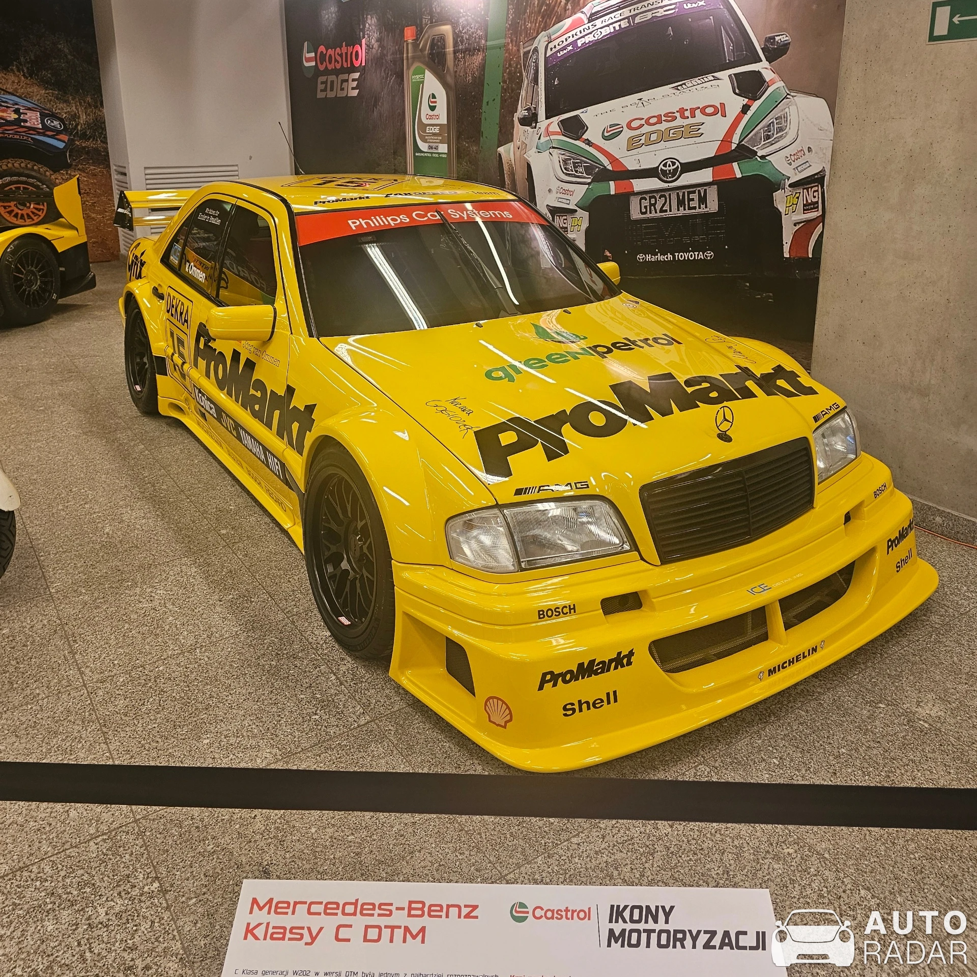 Mercedes-Benz C 43 AMG DTM spotted in Warszawa