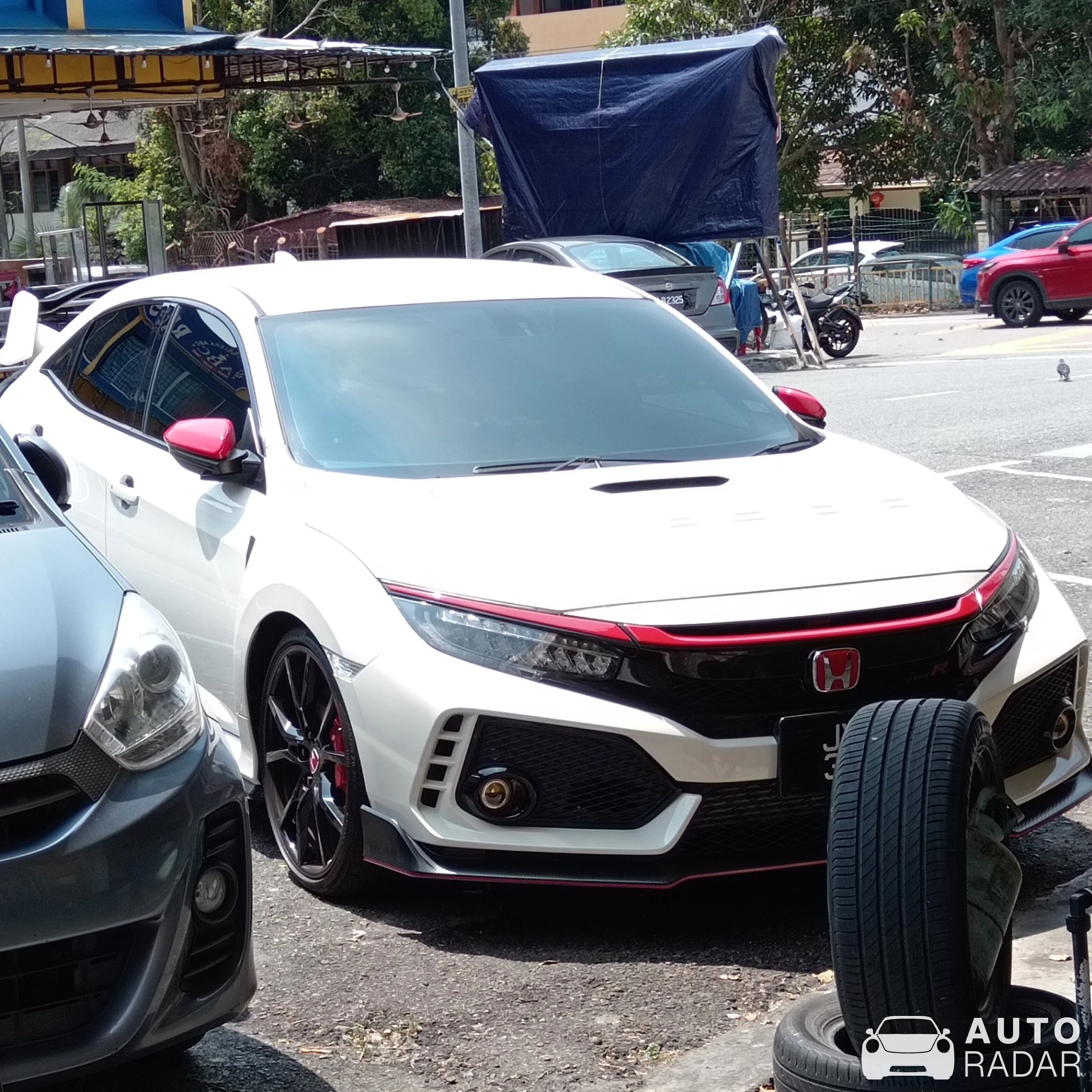 Honda Civic Type-R 2020 spotted in Skudai, Malaysia