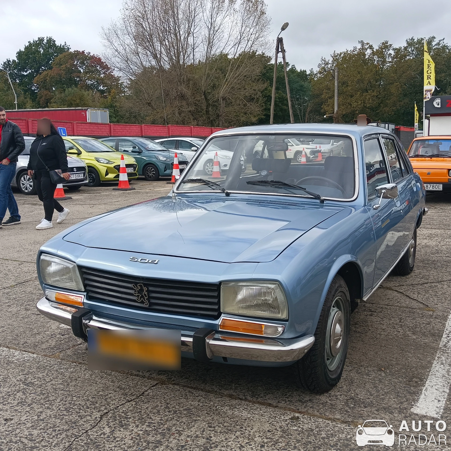 Peugeot 504 Coupé spotted in Toruń