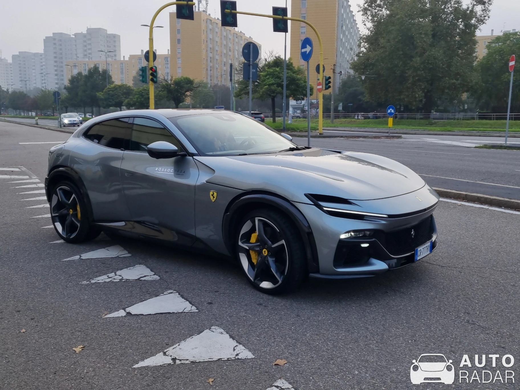 Ferrari Purosangue spotted in Città metropolitana di Milano, Italia
