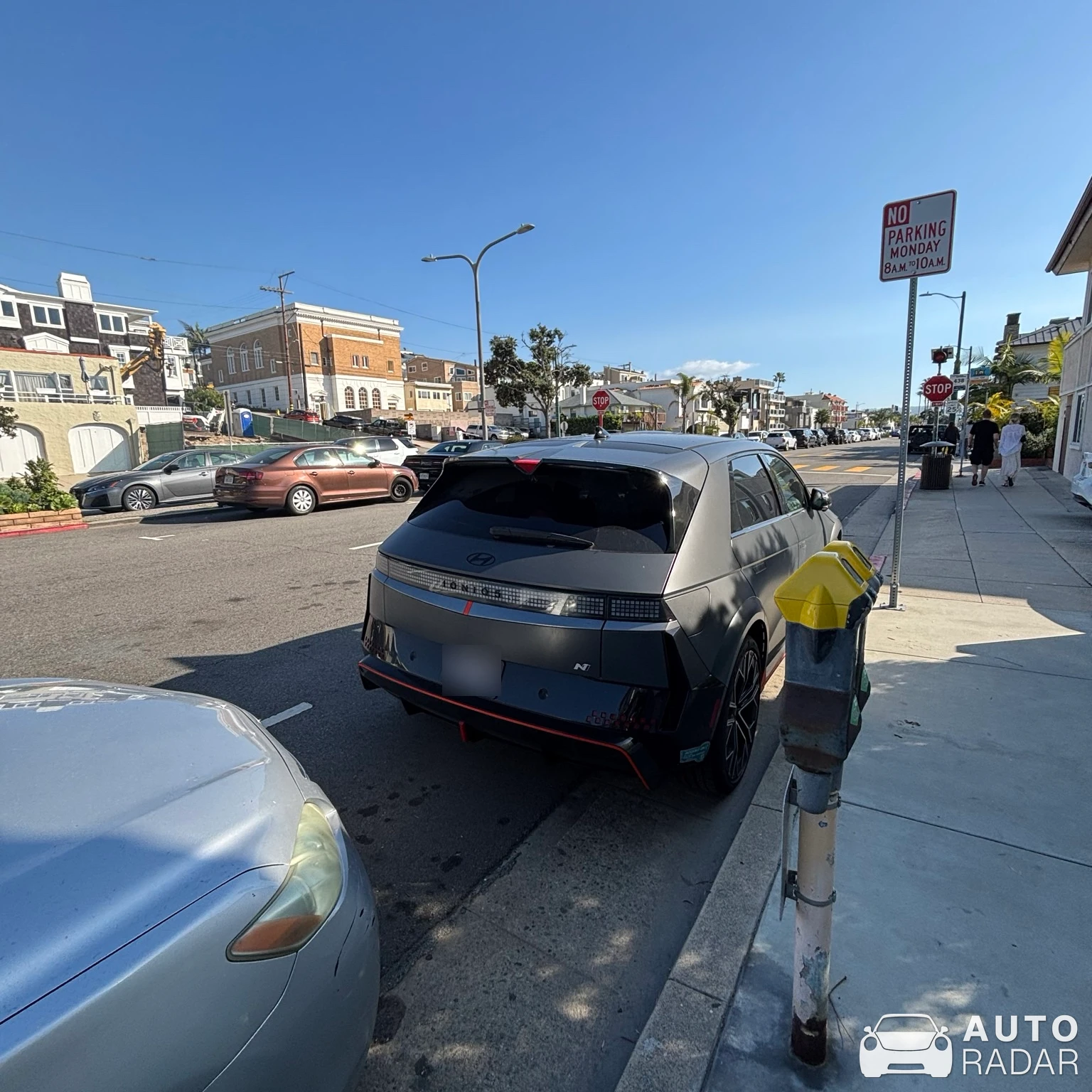 Hyundai Ioniq 5 N spotted in Hermosa Beach, United States