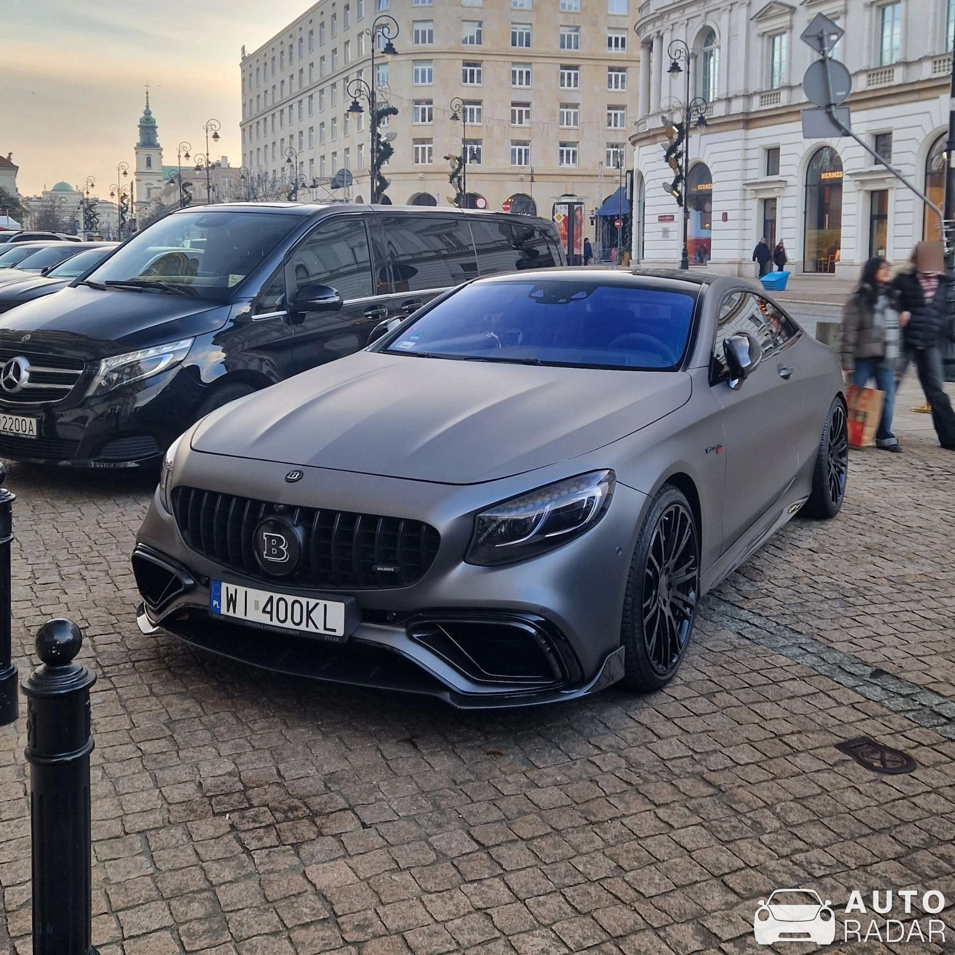 Mercedes-AMG Brabus S B40S-800 Coupé C217 2018 spotted in Warszawa