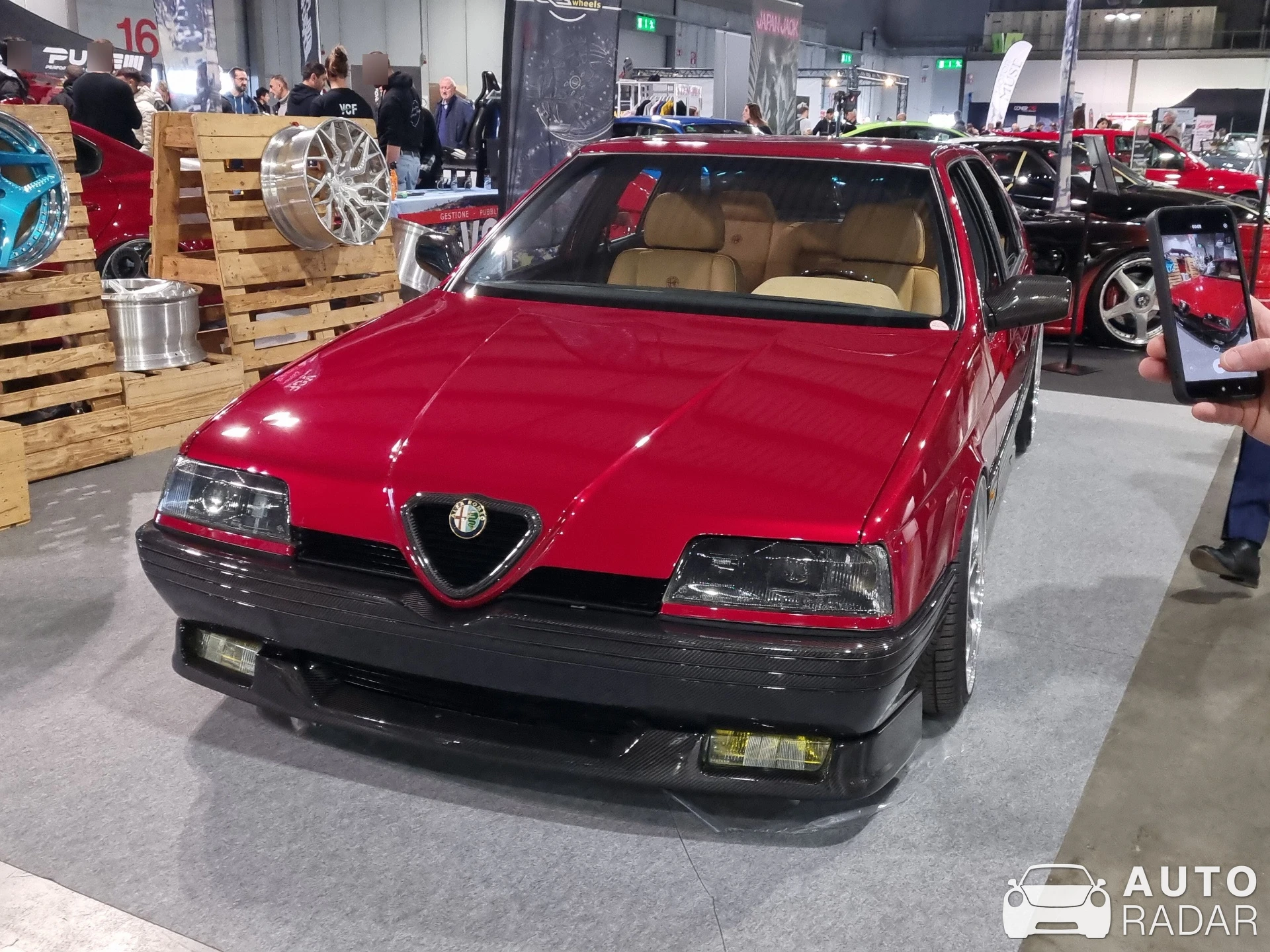 Alfa Romeo 164 spotted in Rho, Italia