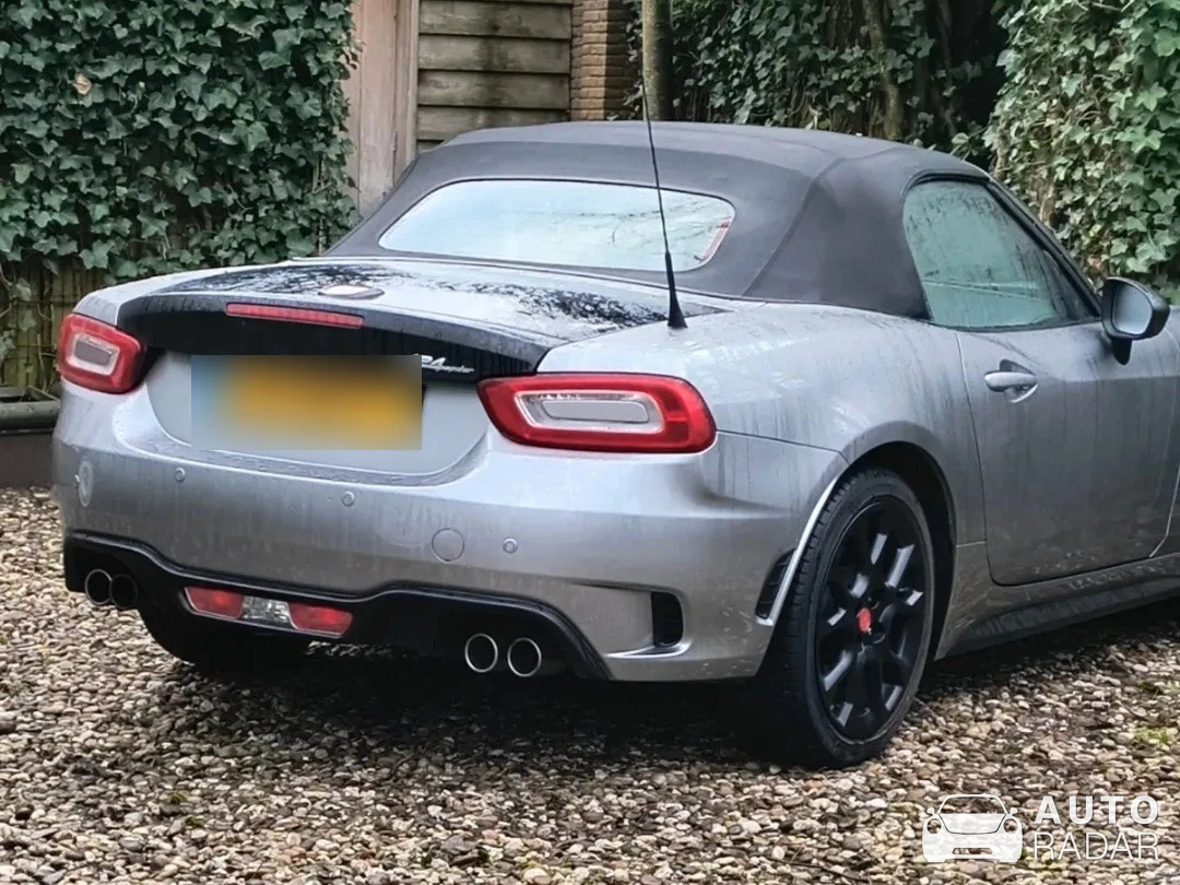 Abarth 124 Spyder spotted in Utrecht, Nederland