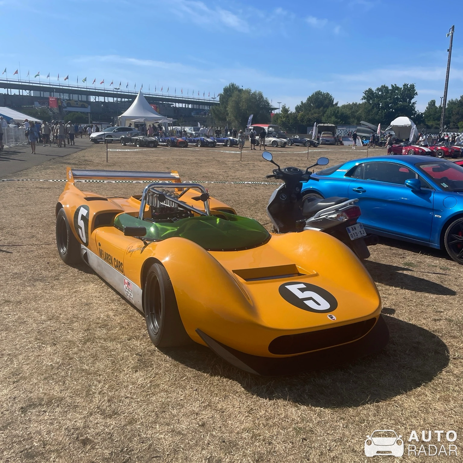 McLaren M1C spotted in Le Mans