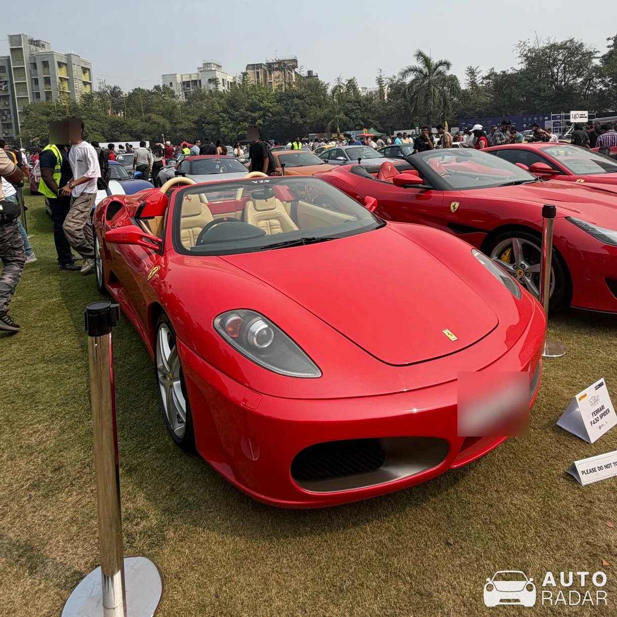 Ferrari F430 Spider spotted in Mumbai, India