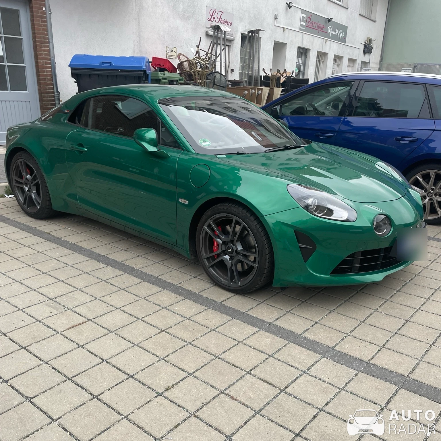 Alpine A110 spotted in Münster