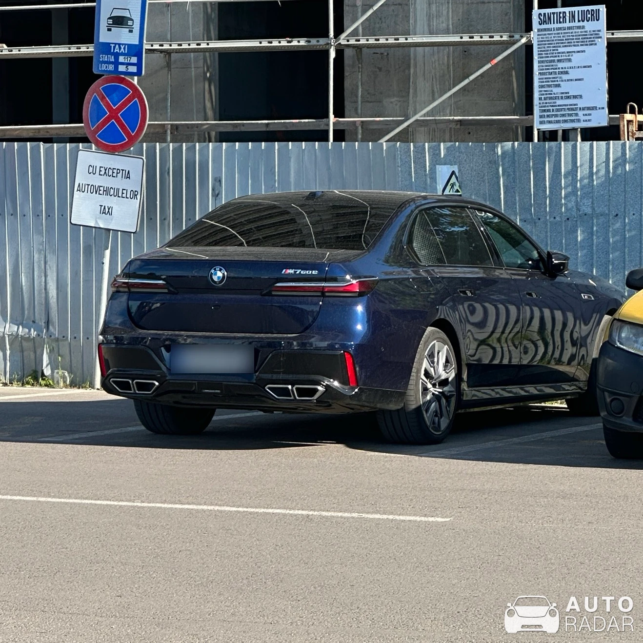 BMW M760e xDrive spotted in Constanța