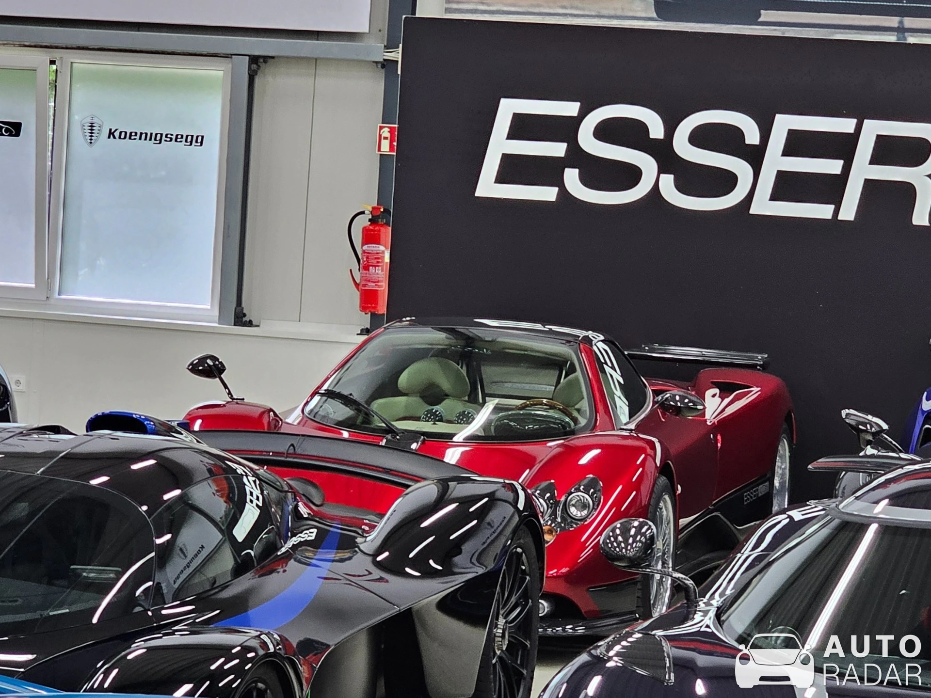 Pagani Zonda F Roadster Clubsport spotted in Alsdorf