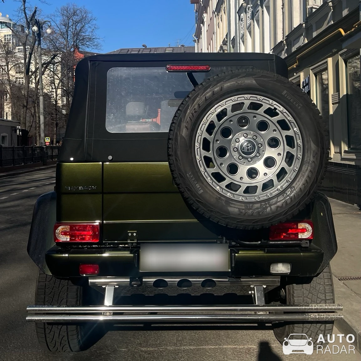 Mercedes-Benz G 650 Landaulet W463 spotted in Москва