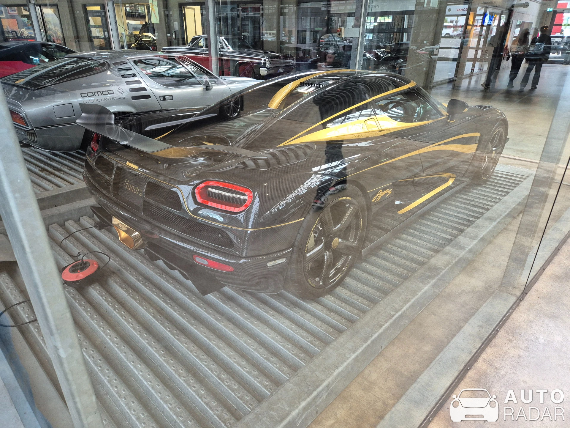 Koenigsegg Agera S Hundra spotted in Düsseldorf