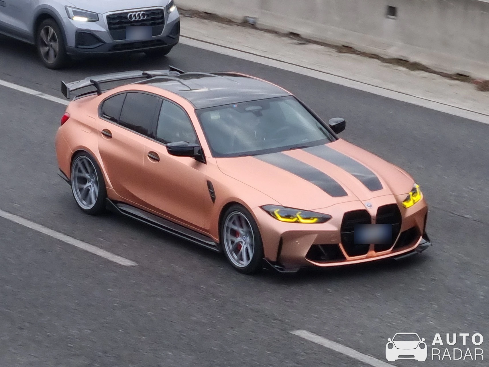 BMW M3 G80 Sedan Competition spotted in Milano, Italia