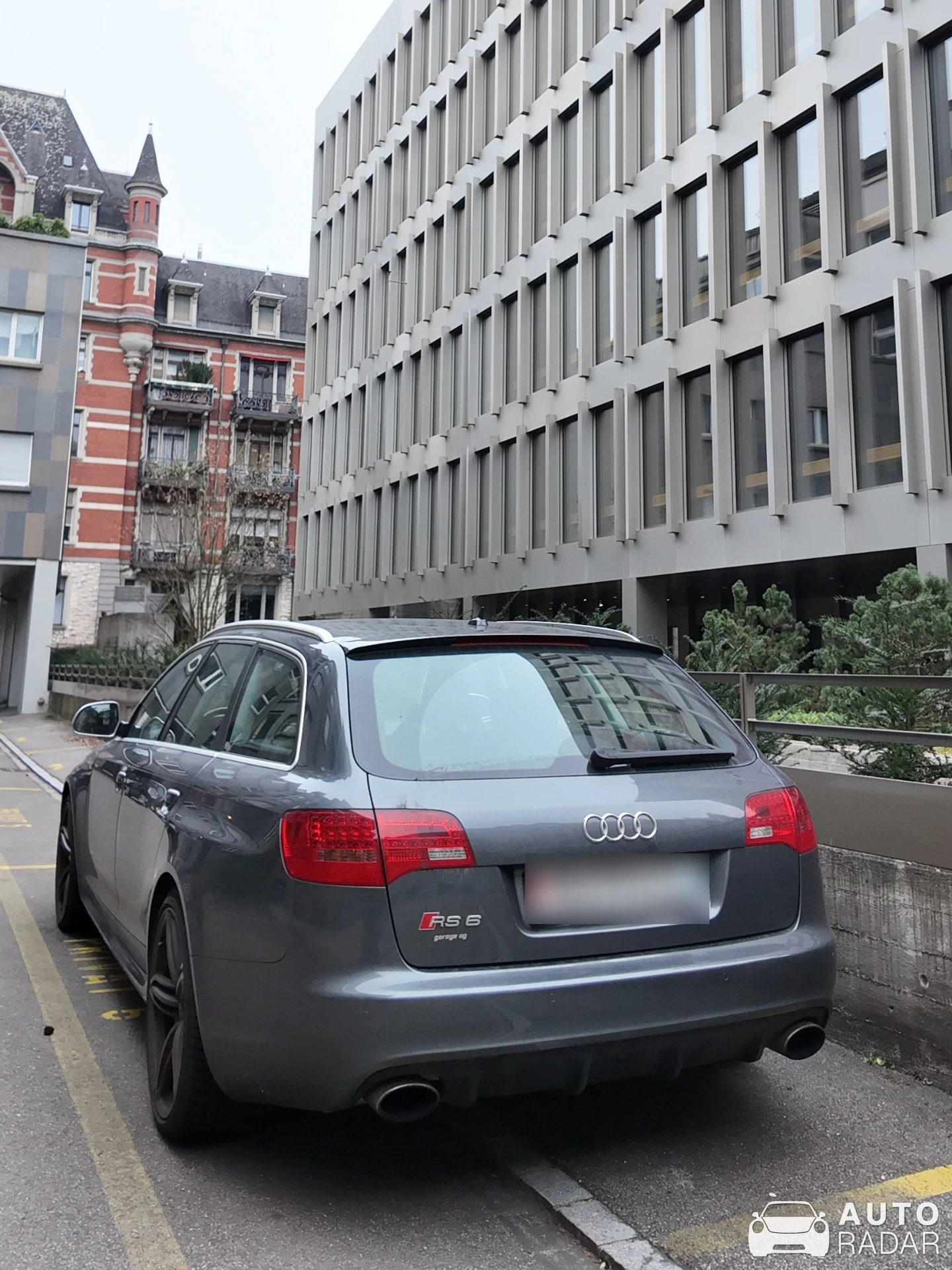 Audi RS6 Avant C6 spotted in Zürich, Switzerland
