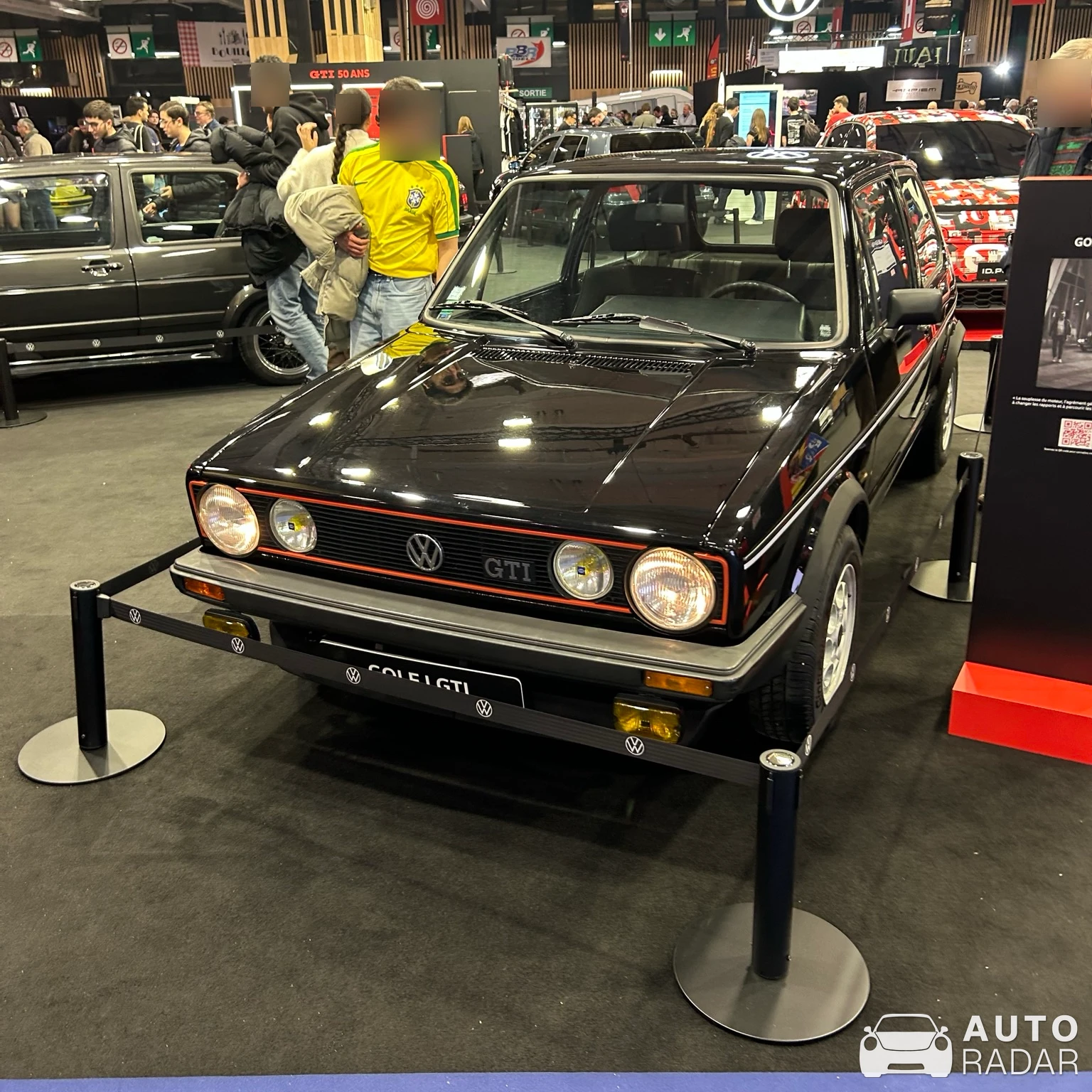 Volkswagen Golf Mk1 spotted in Paris, France