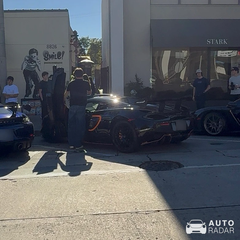 McLaren 620R spotted in West Hollywood, United States