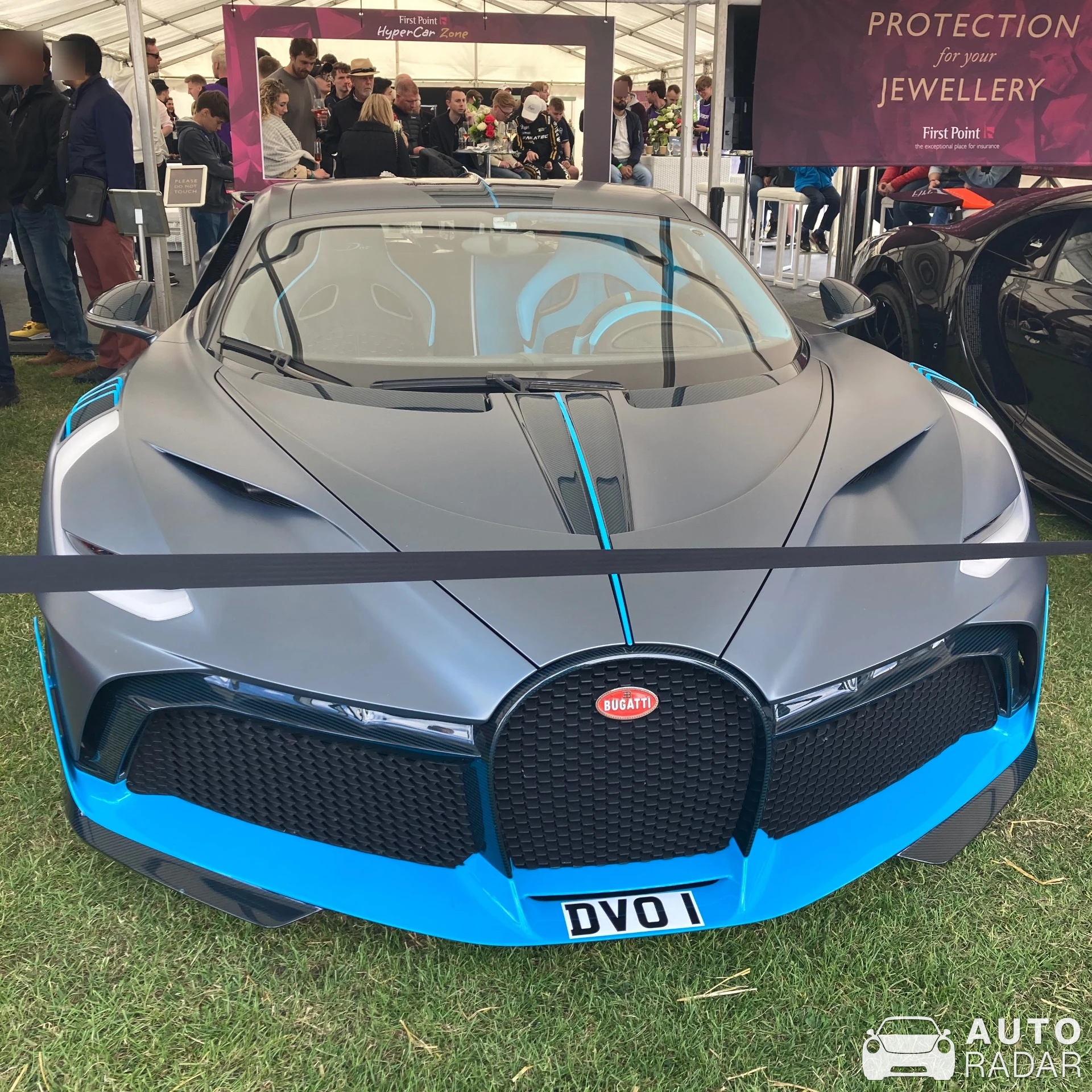 Bugatti Divo spotted in Northamptonshire, United Kingdom