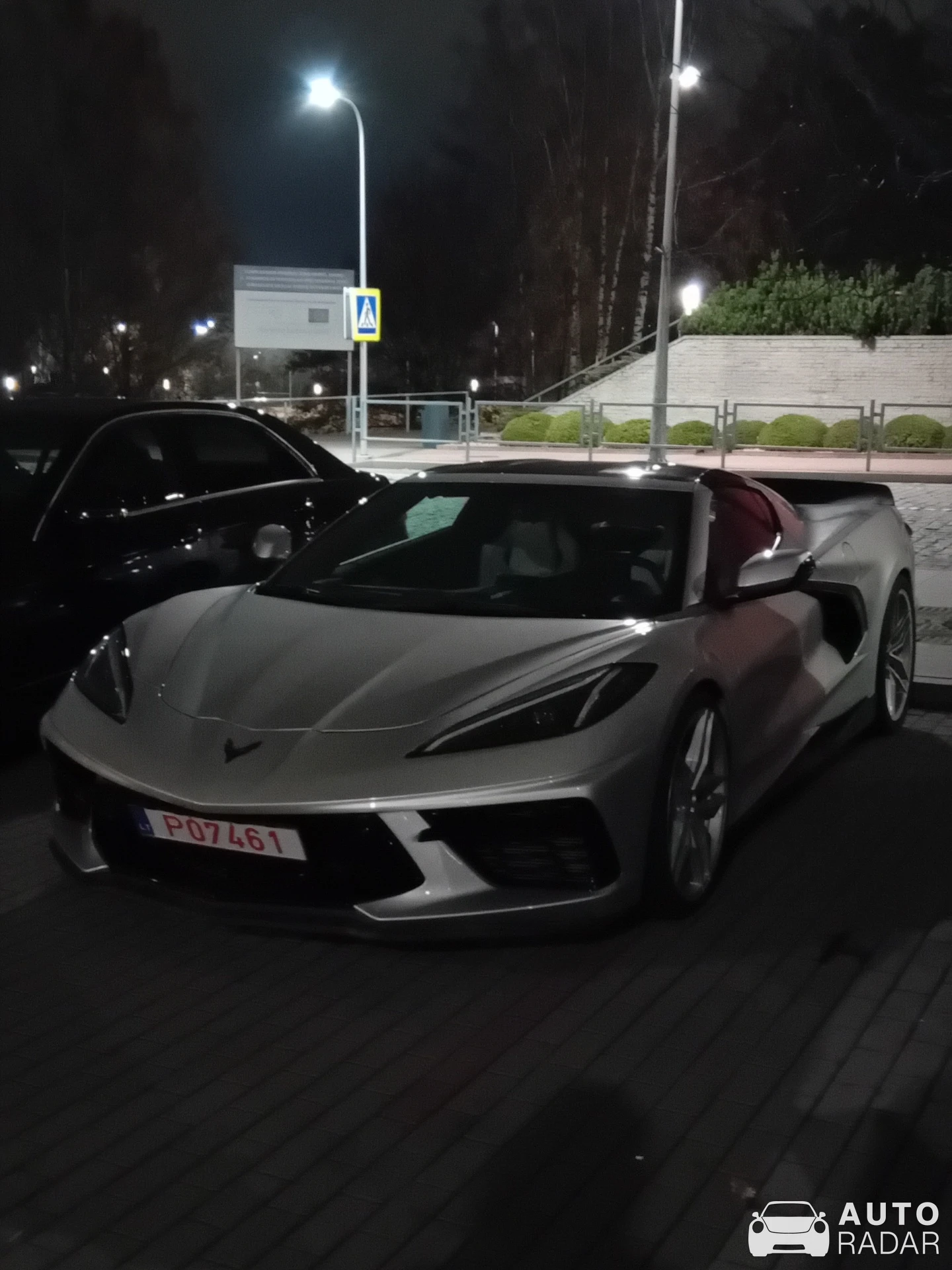 Chevrolet Corvette C8 Stingray Convertible spotted in Marijampolė, Lithuania