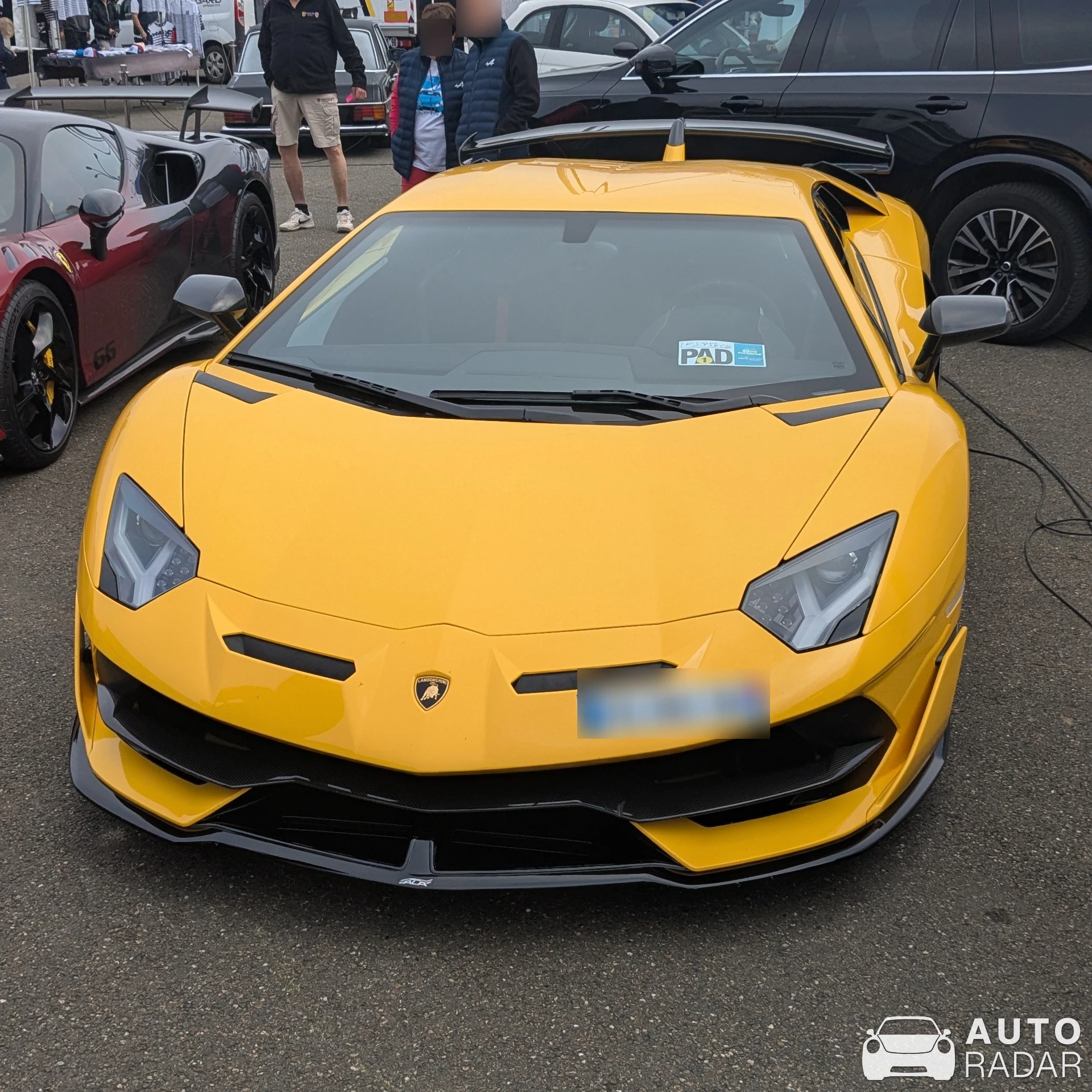 Lamborghini Aventador LP770-4 SVJ spotted in Nogaro