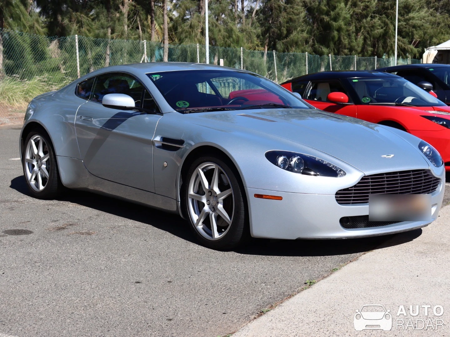 Aston Martin V8 Vantage S spotted in San Bartolomé de Tirajana, Spain