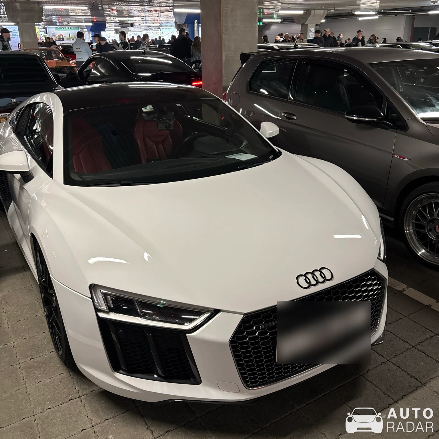 Audi R8 V10 Plus 2013 spotted