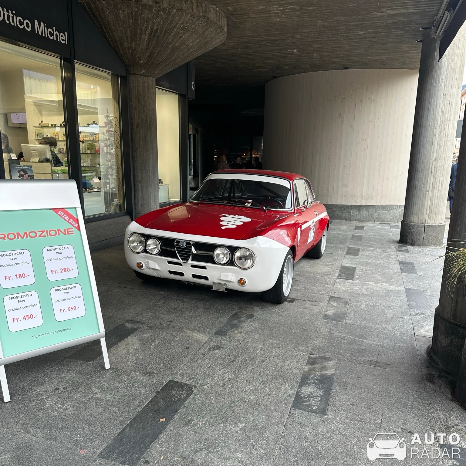 Alfa Romeo Giulia GTAm spotted in Lugano, Svizzera