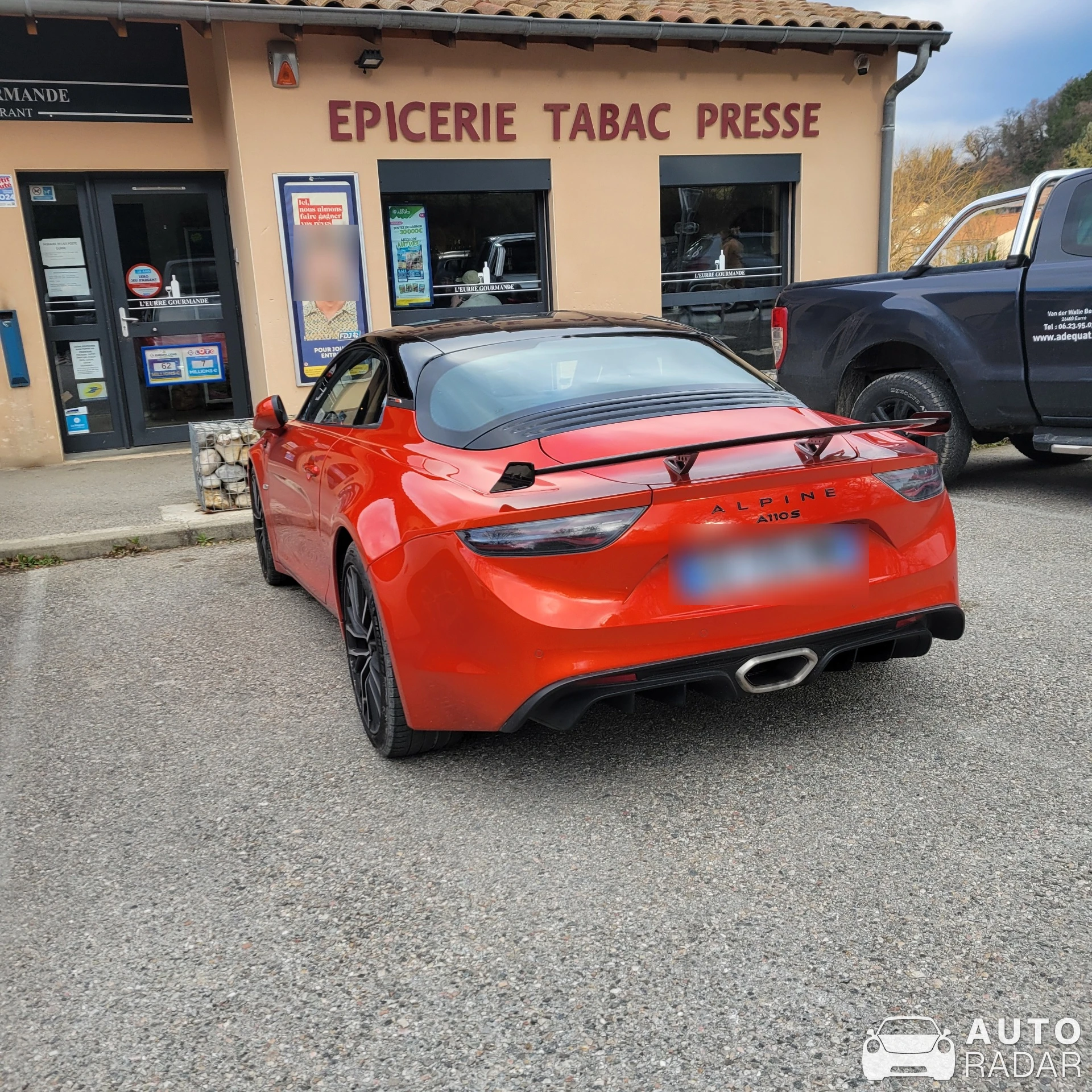 Alpine A110 S spotted in Eurre, France