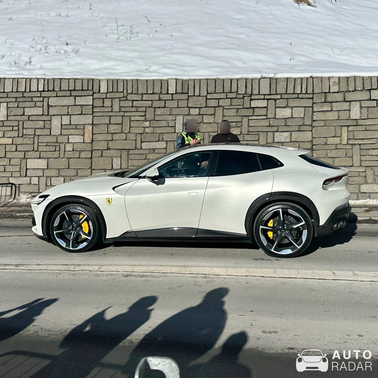 Ferrari Purosangue spotted in Sankt Moritz, Schweiz