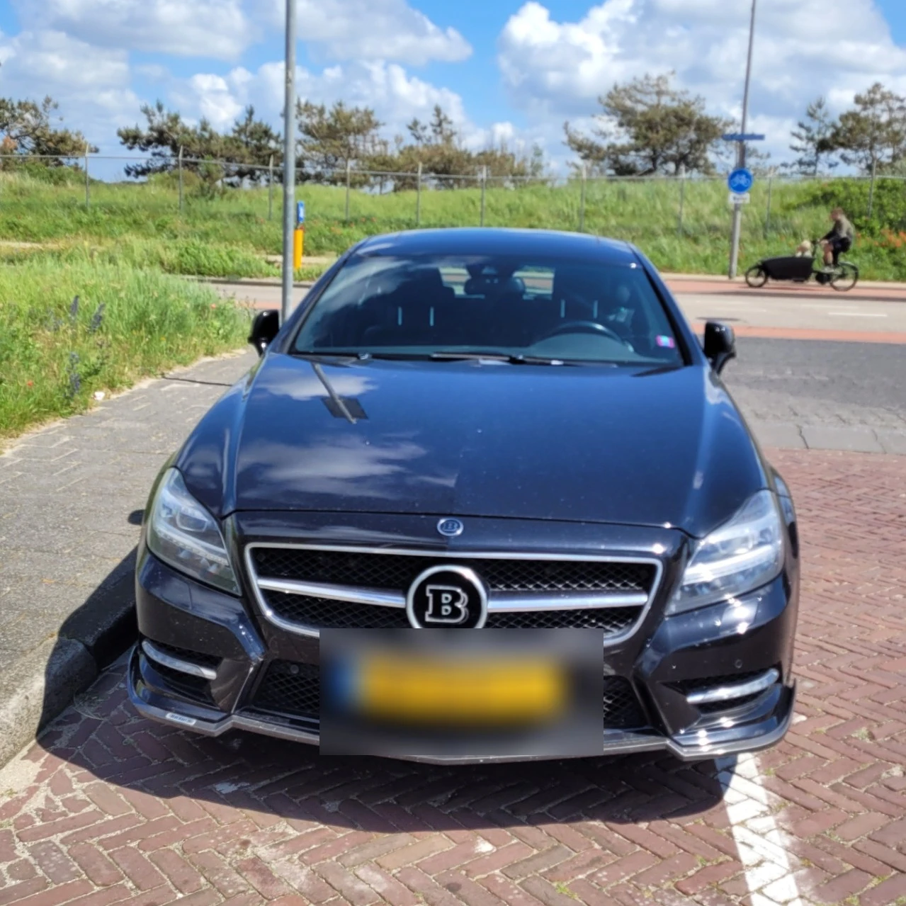 Mercedes-AMG Brabus CLS spotted in Zandvoort