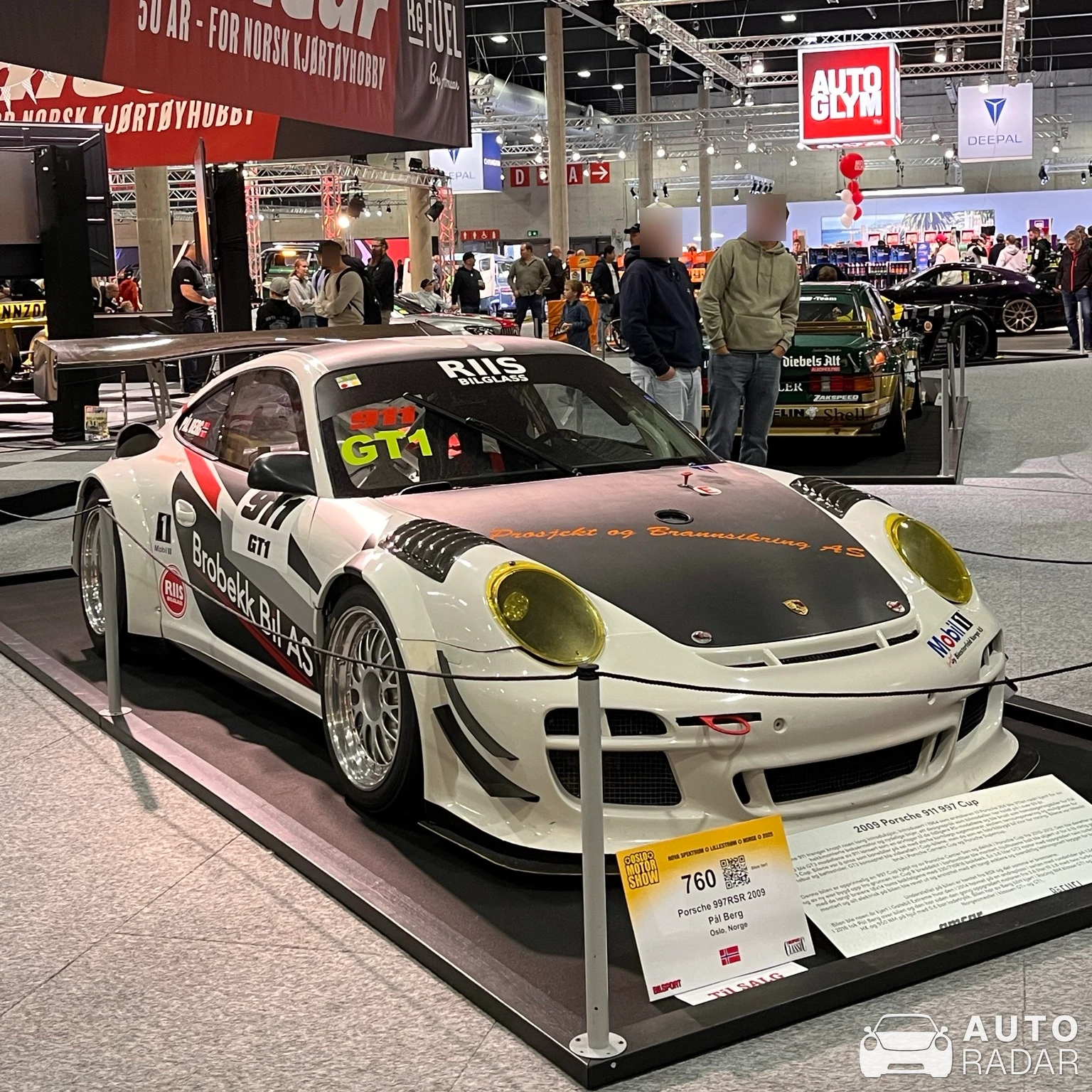Porsche 997 GT3 RSR spotted