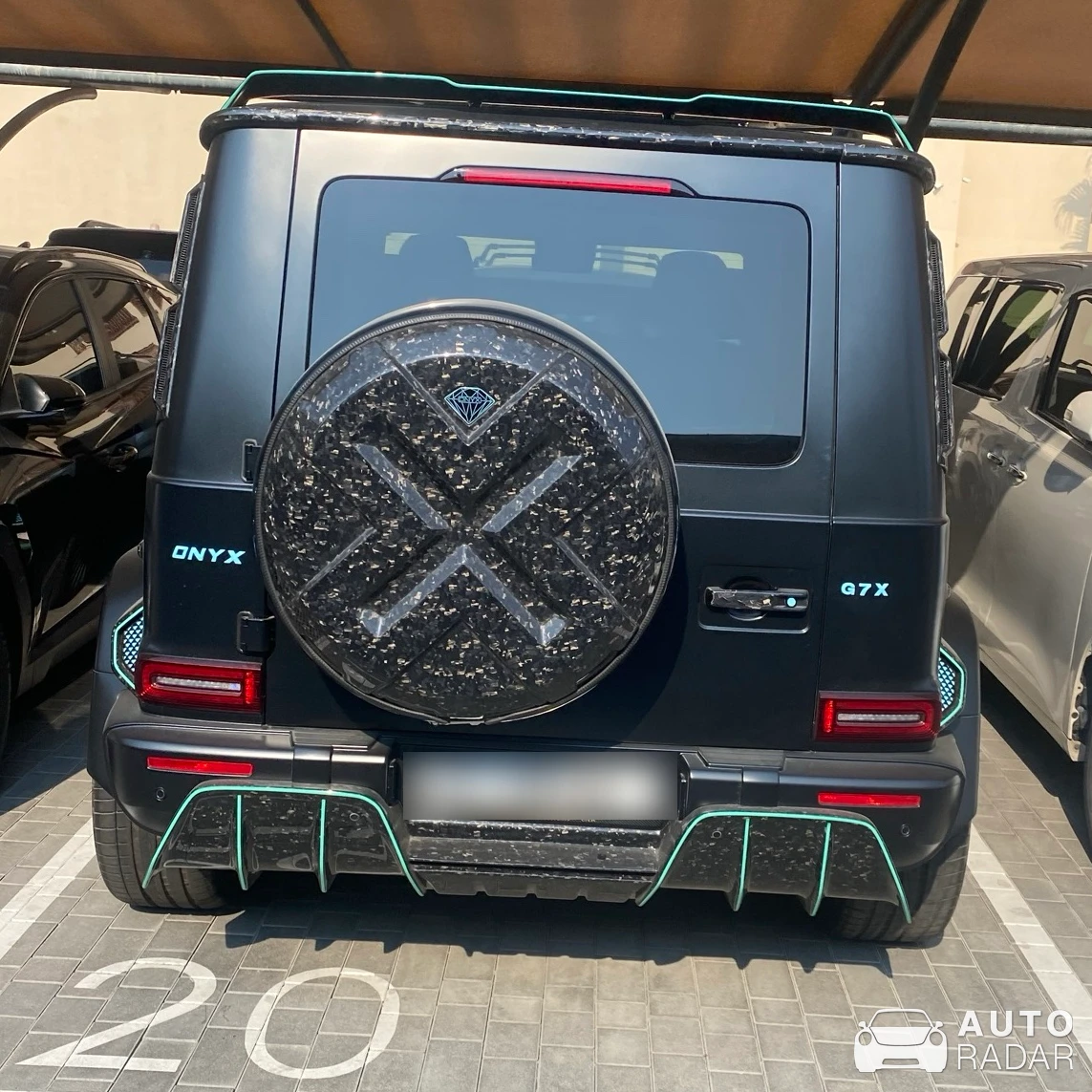 Mercedes-AMG G 63 Onyx G7X spotted in Dubai