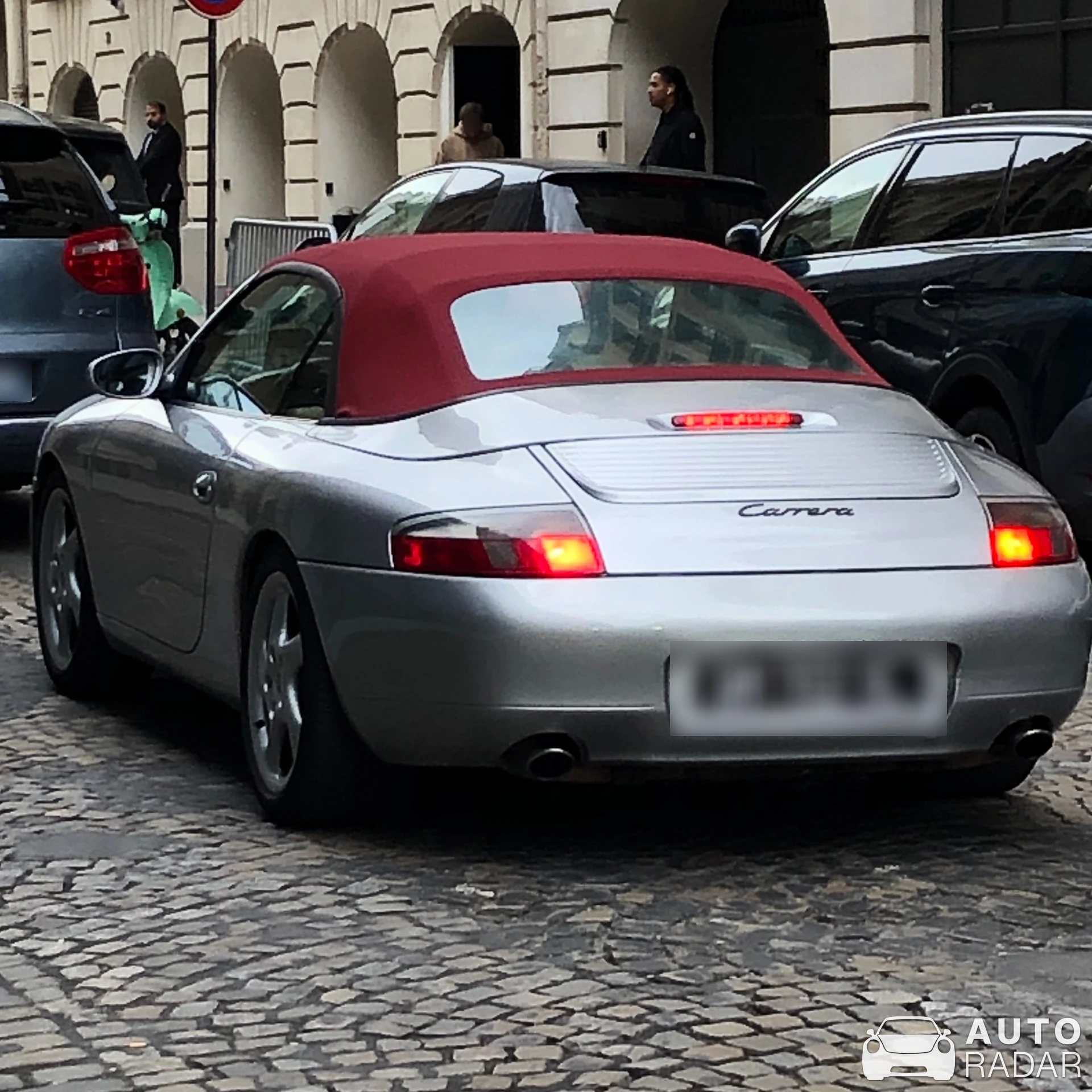 Porsche 996 Carrera Cabriolet spotted in Paris, France