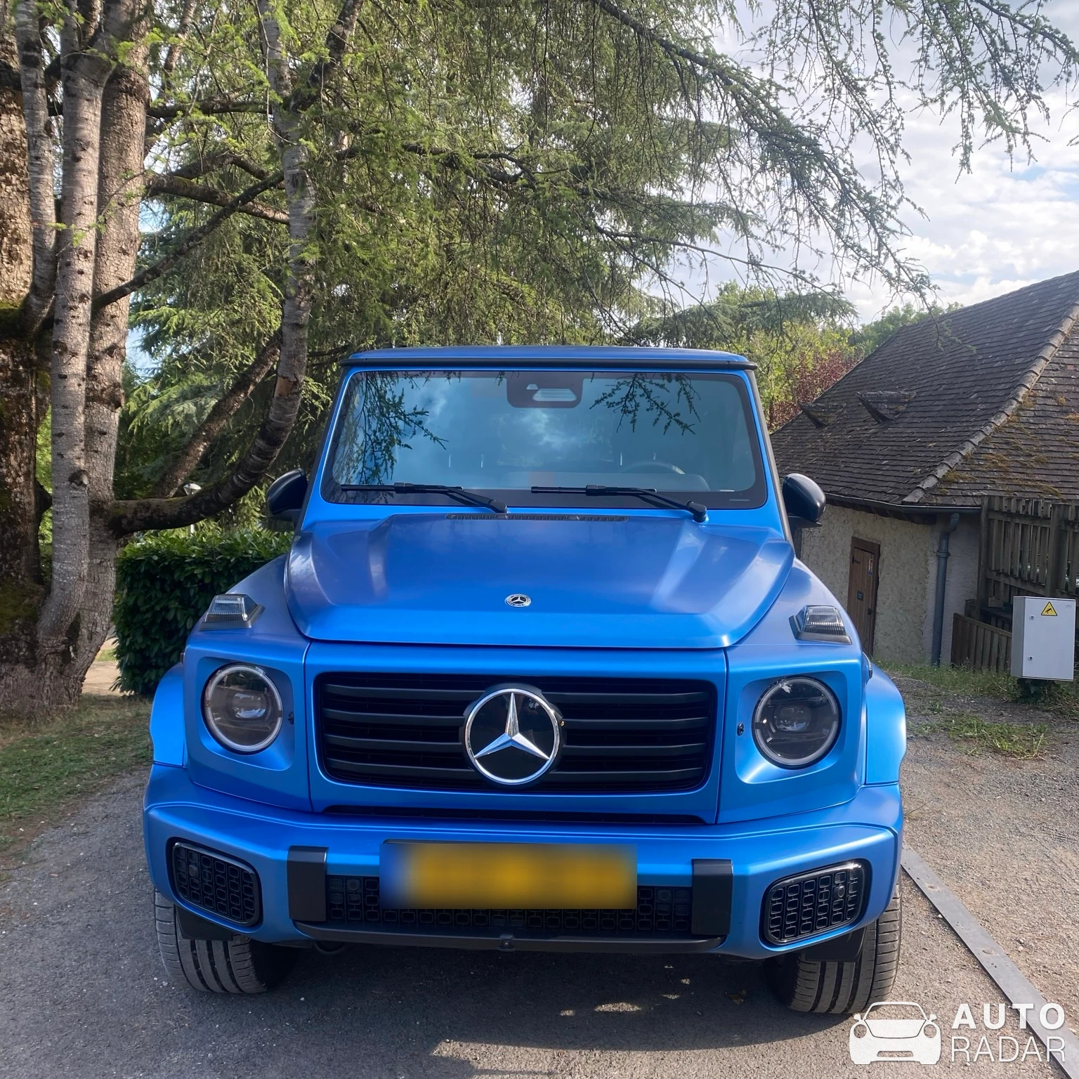 Mercedes-AMG G 580 Edition One spotted in La Roque-Gageac, France