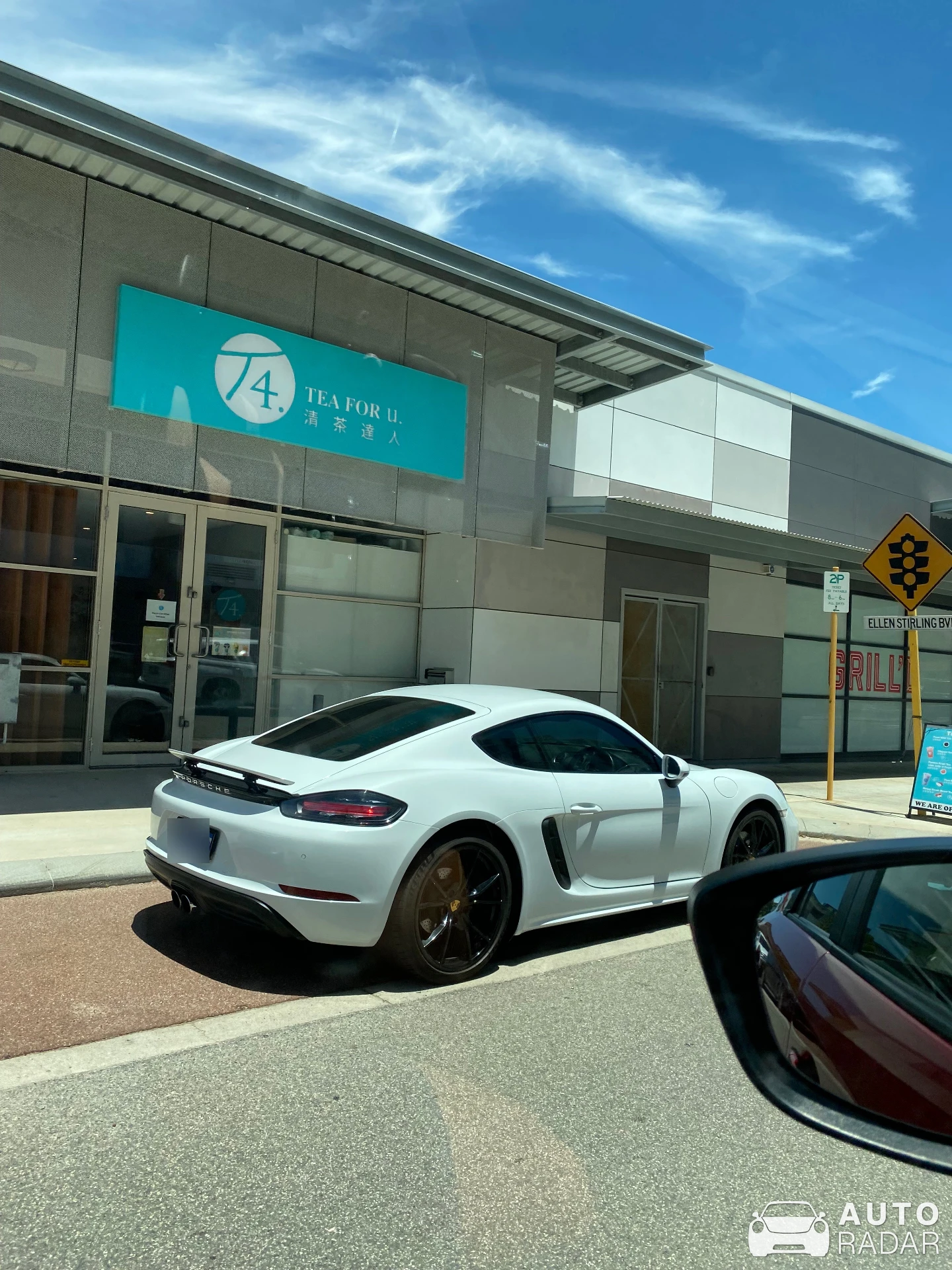 Porsche 718 Cayman spotted in Innaloo, Australia
