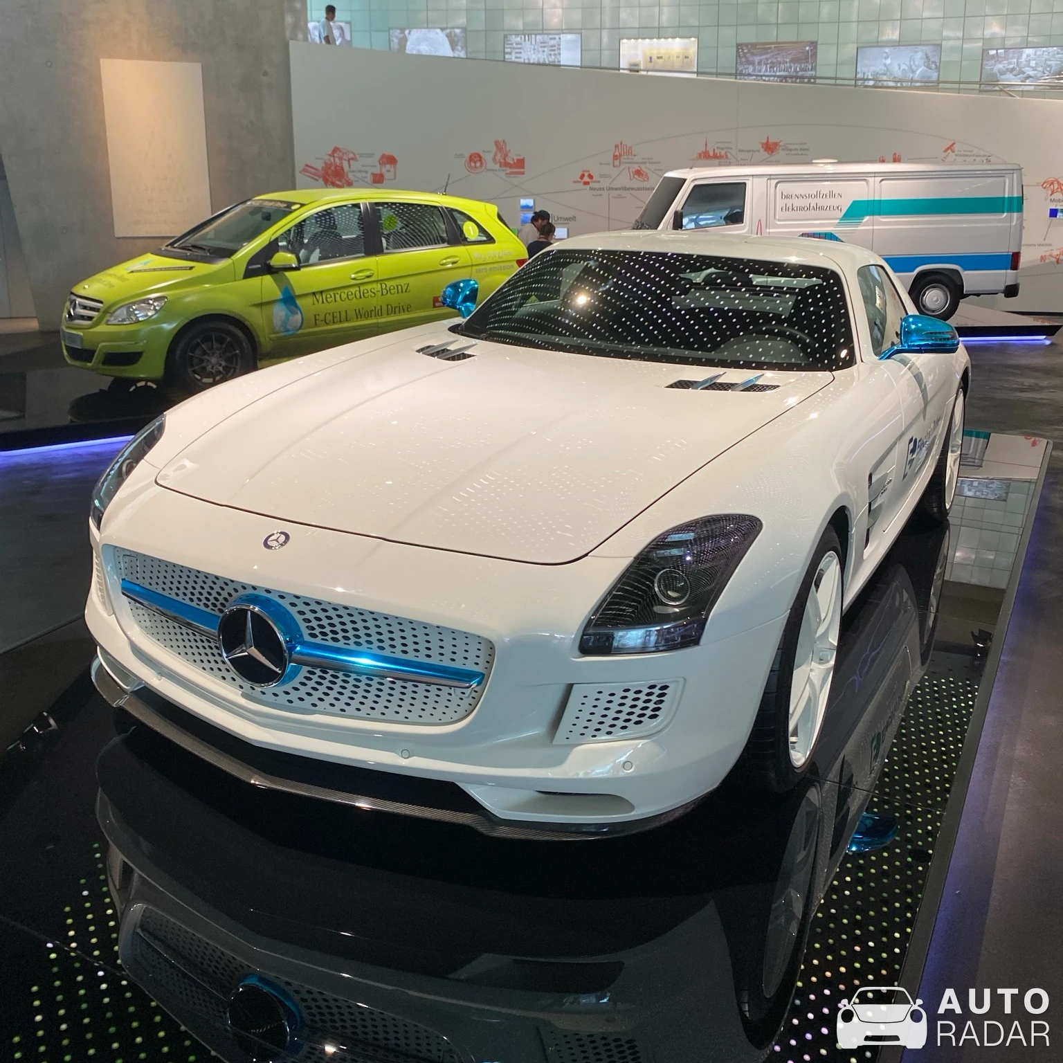 Mercedes-Benz SLS AMG Electric Drive spotted in Stuttgart, Vokietija
