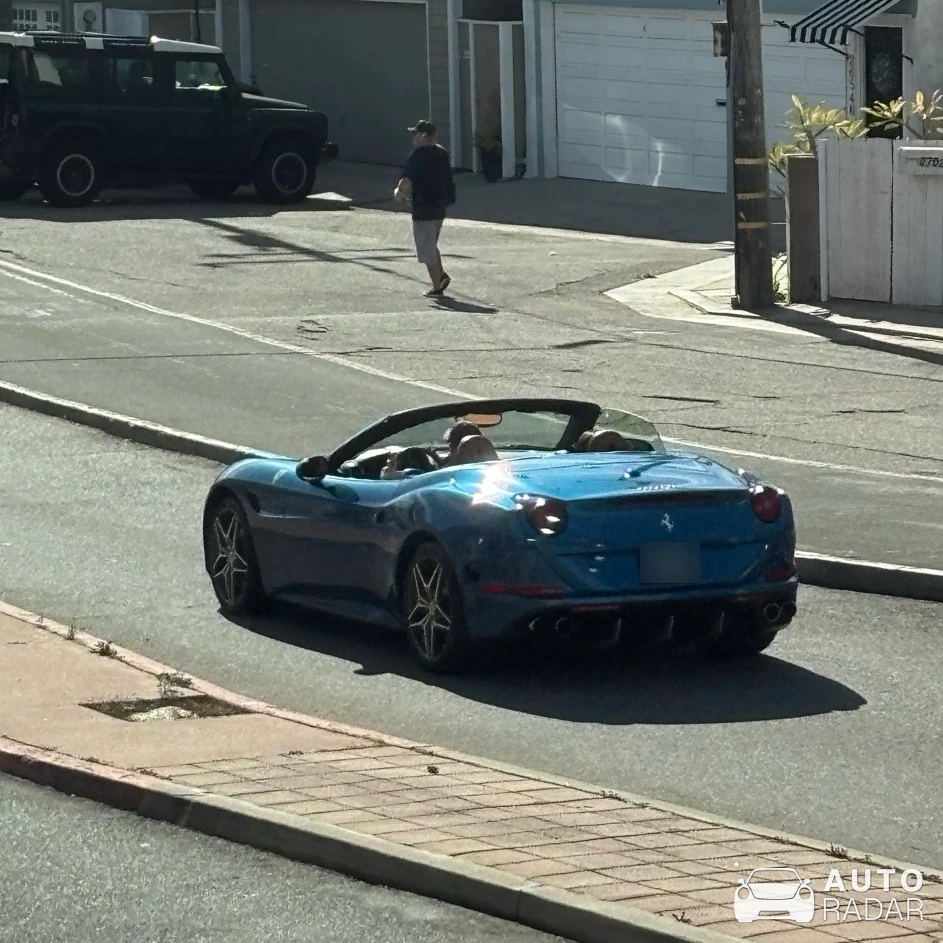 Ferrari California T spotted in Hermosa Beach, United States