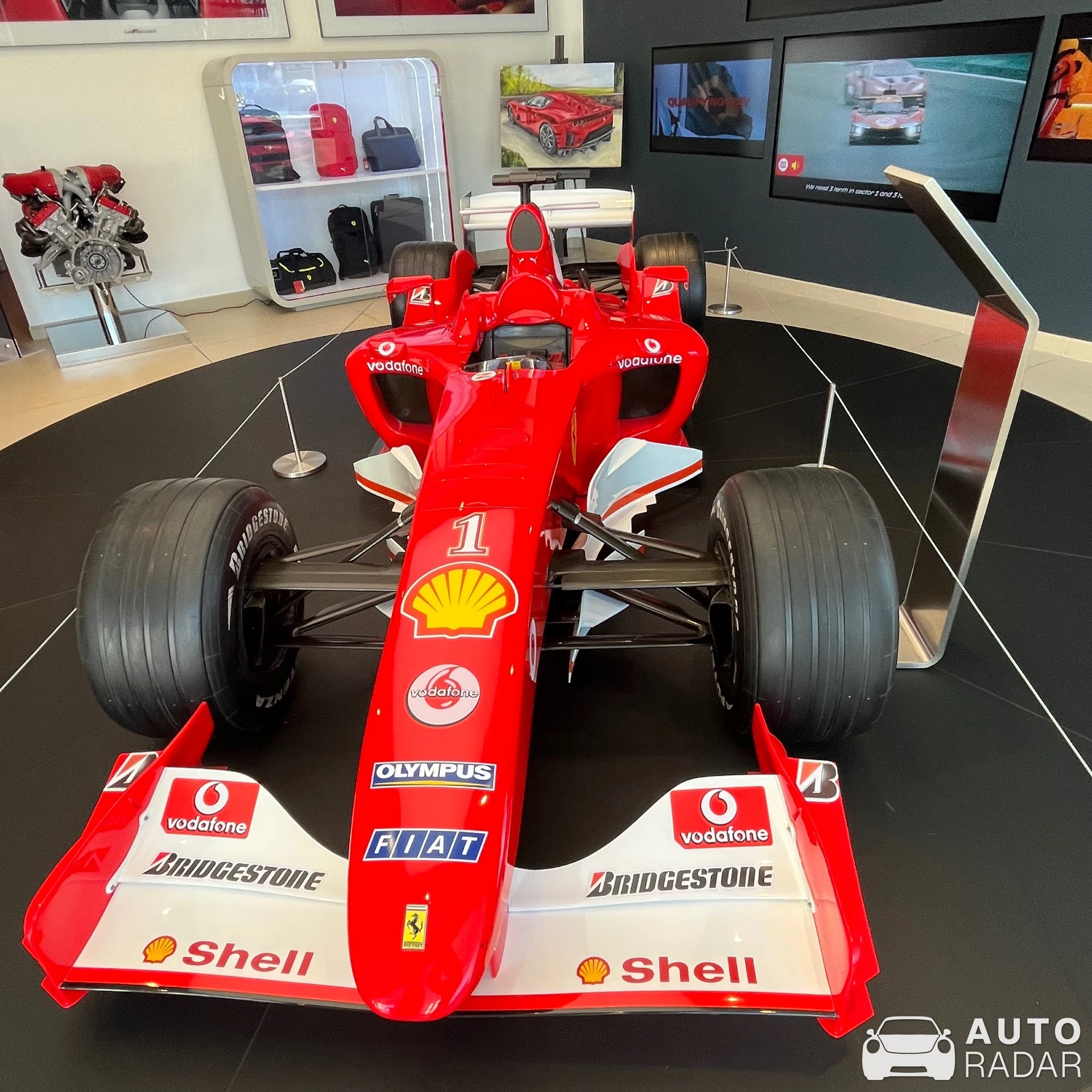 Ferrari F2004 spotted in Edison, United States