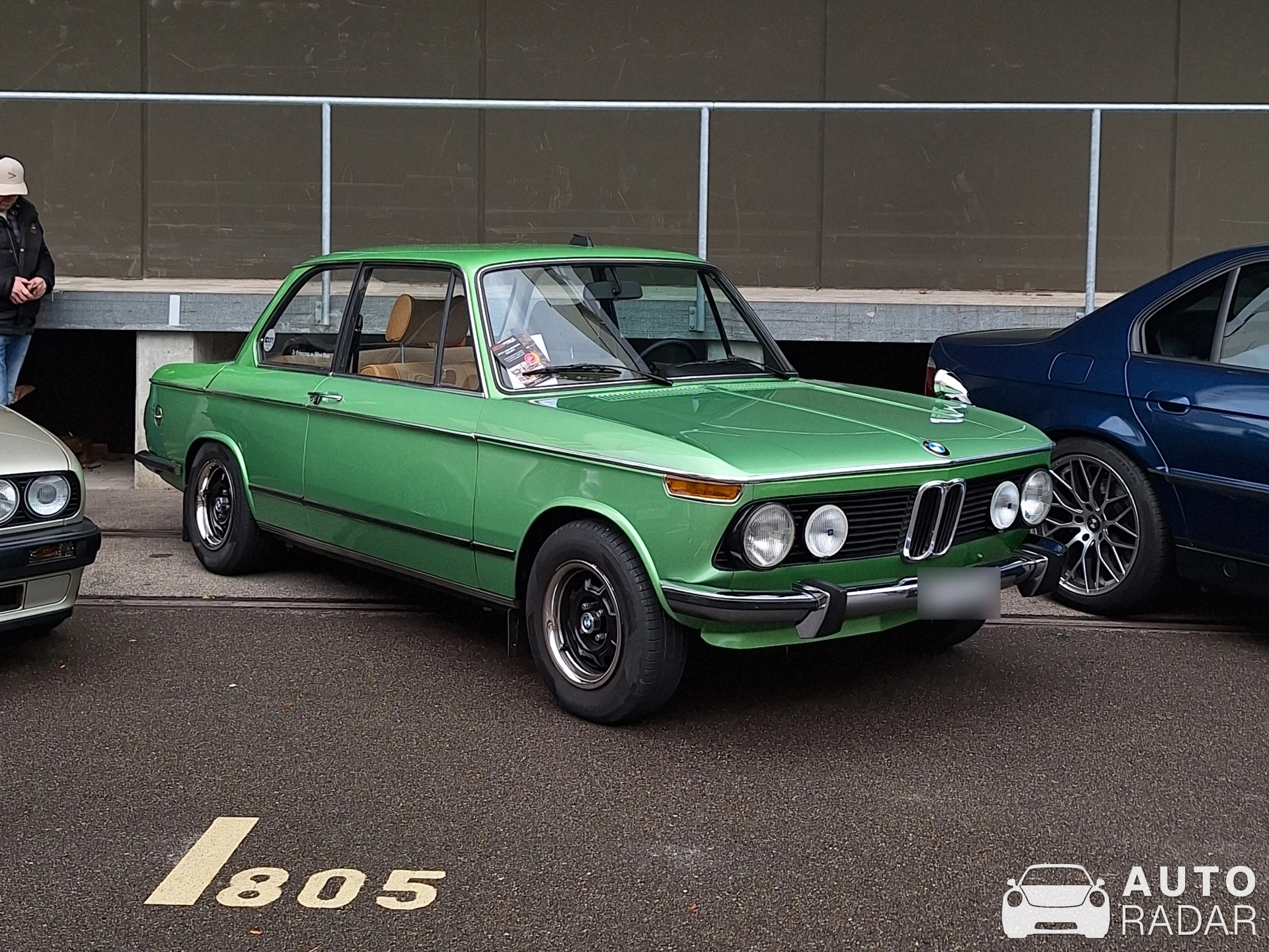 BMW 1502 spotted in Kemptthal