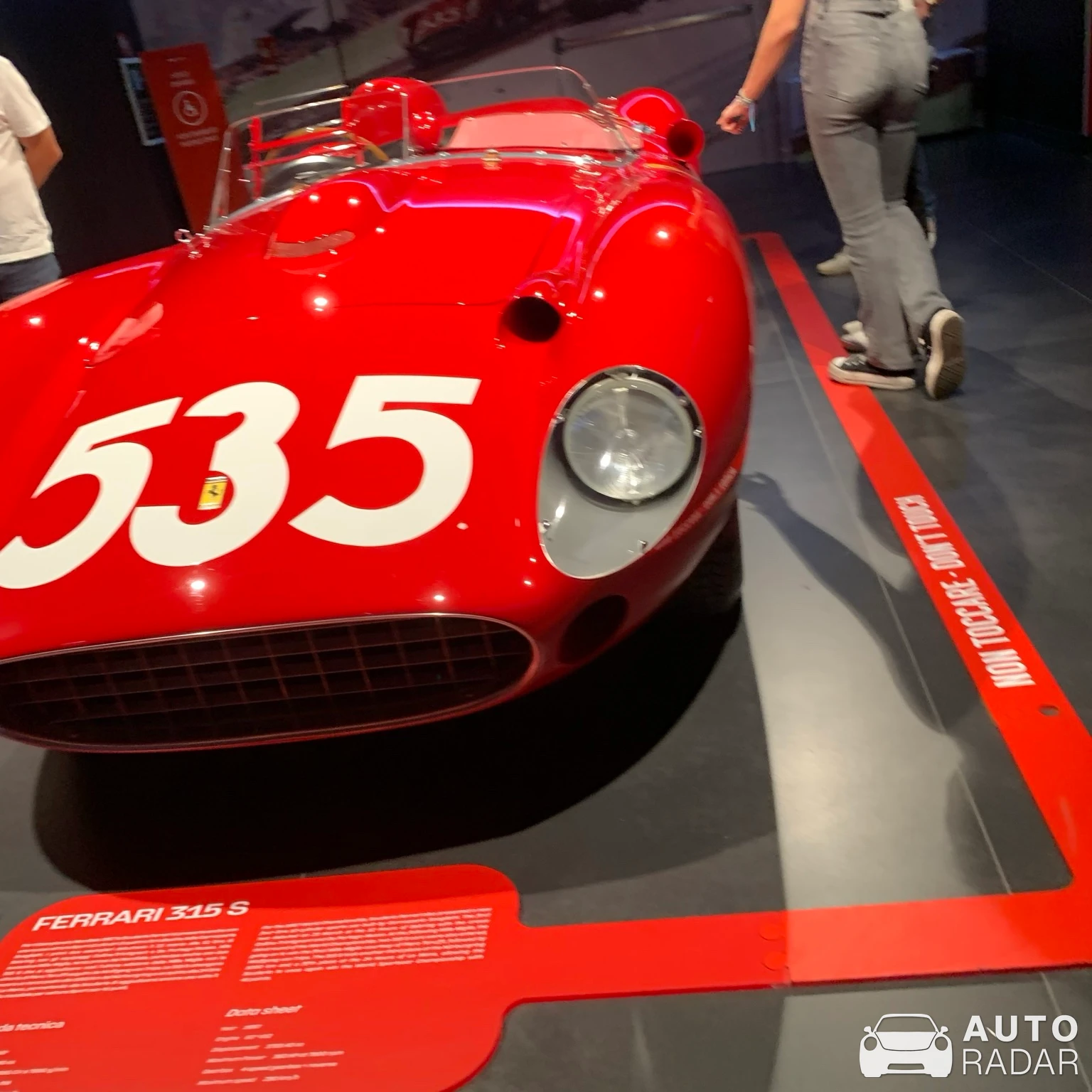 Ferrari 315 S spotted in Logroño