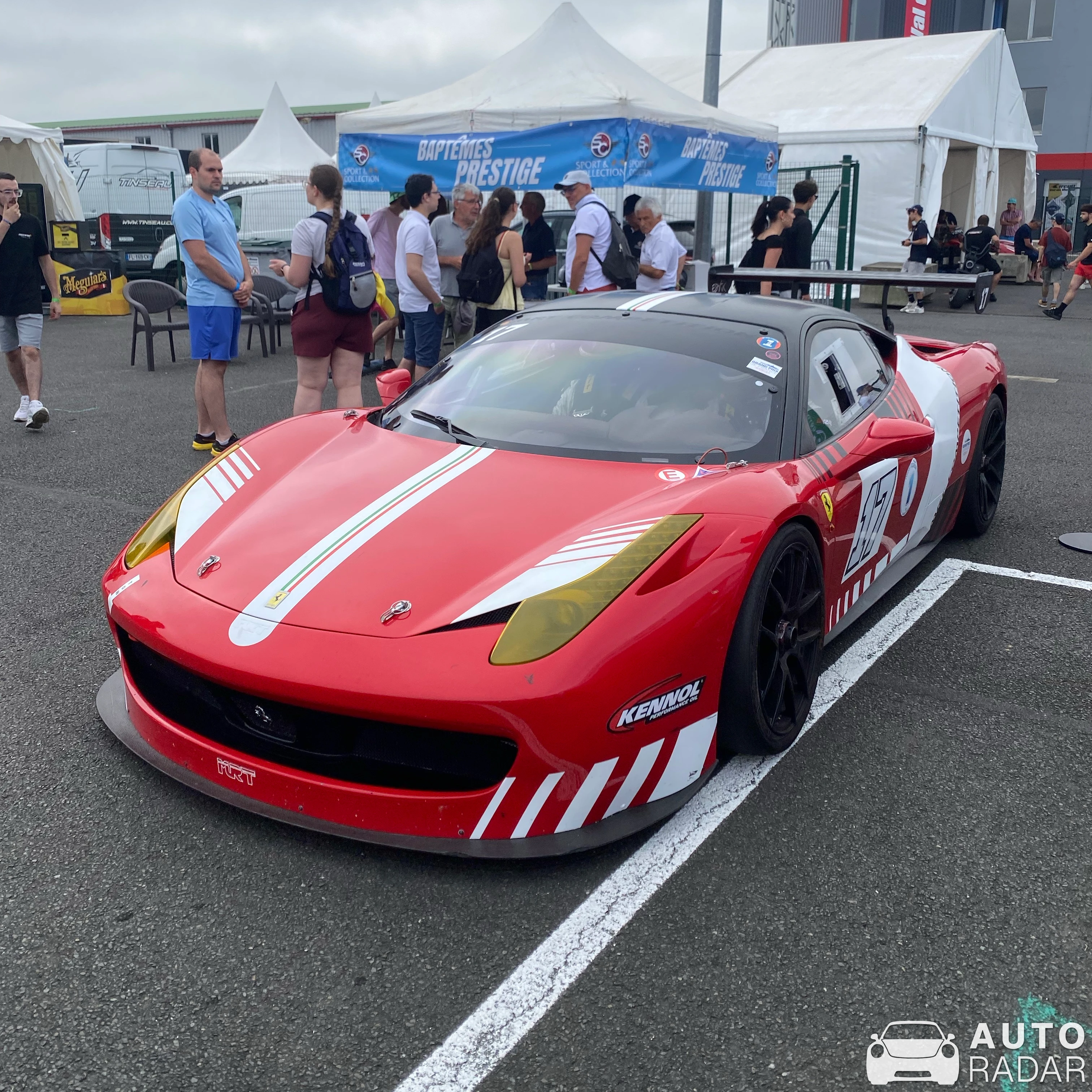 Ferrari 458 Challenge spotted in Le Vigeant