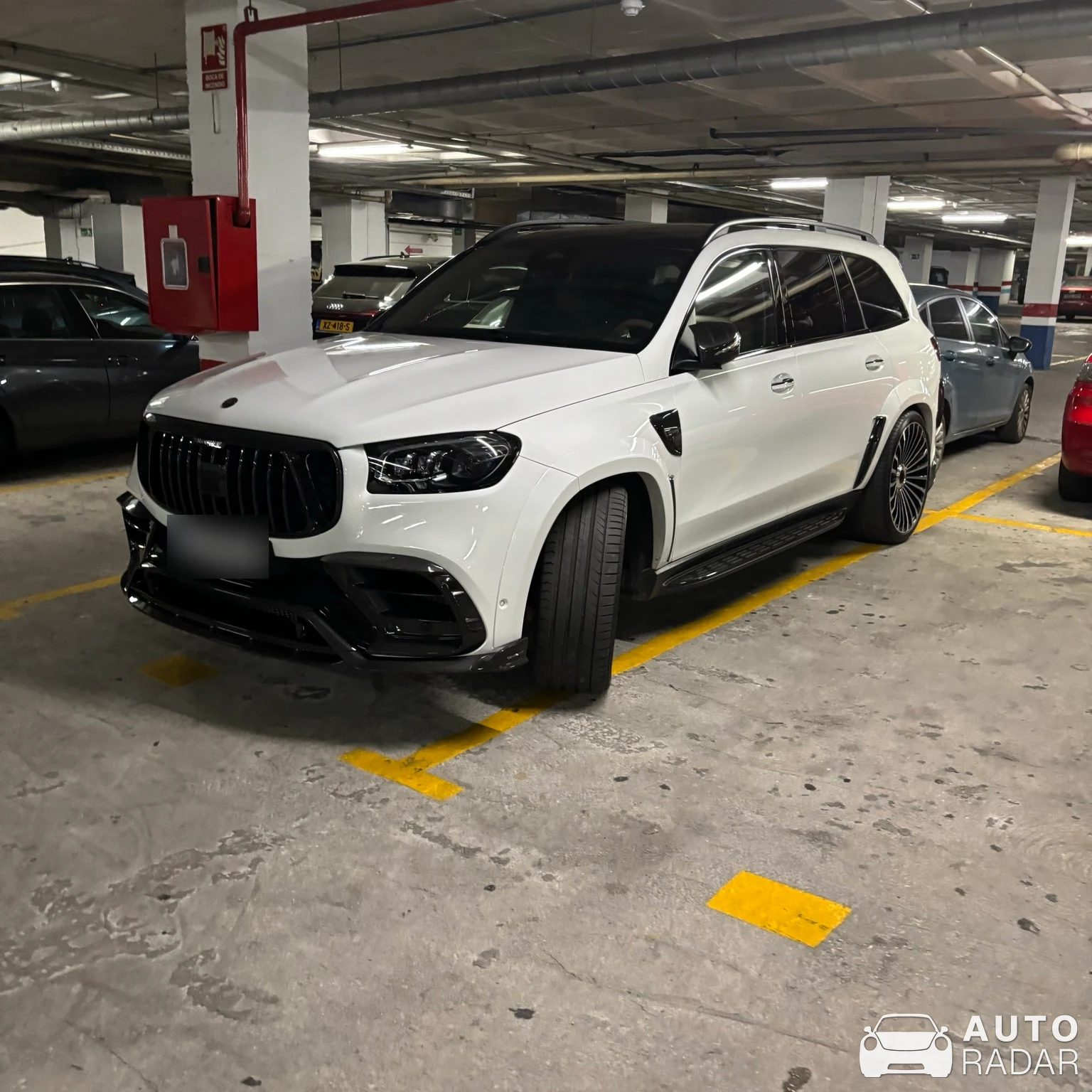 Mercedes-AMG GLS 63 X167 Mansory spotted in Marbella