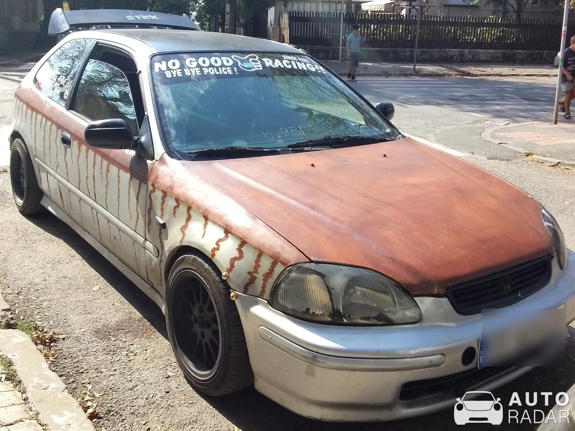 Honda Civic TC Cup spotted in Русе, България