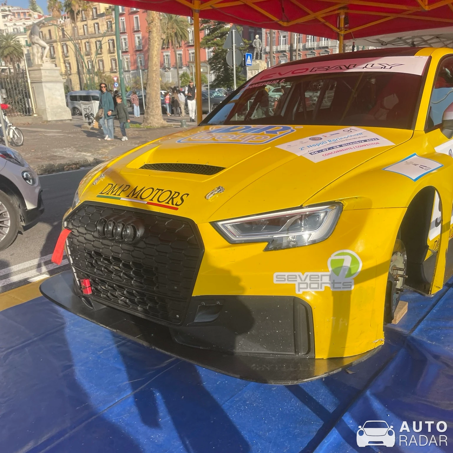 Audi RS3 LMS TCR spotted in Napoli, Italia