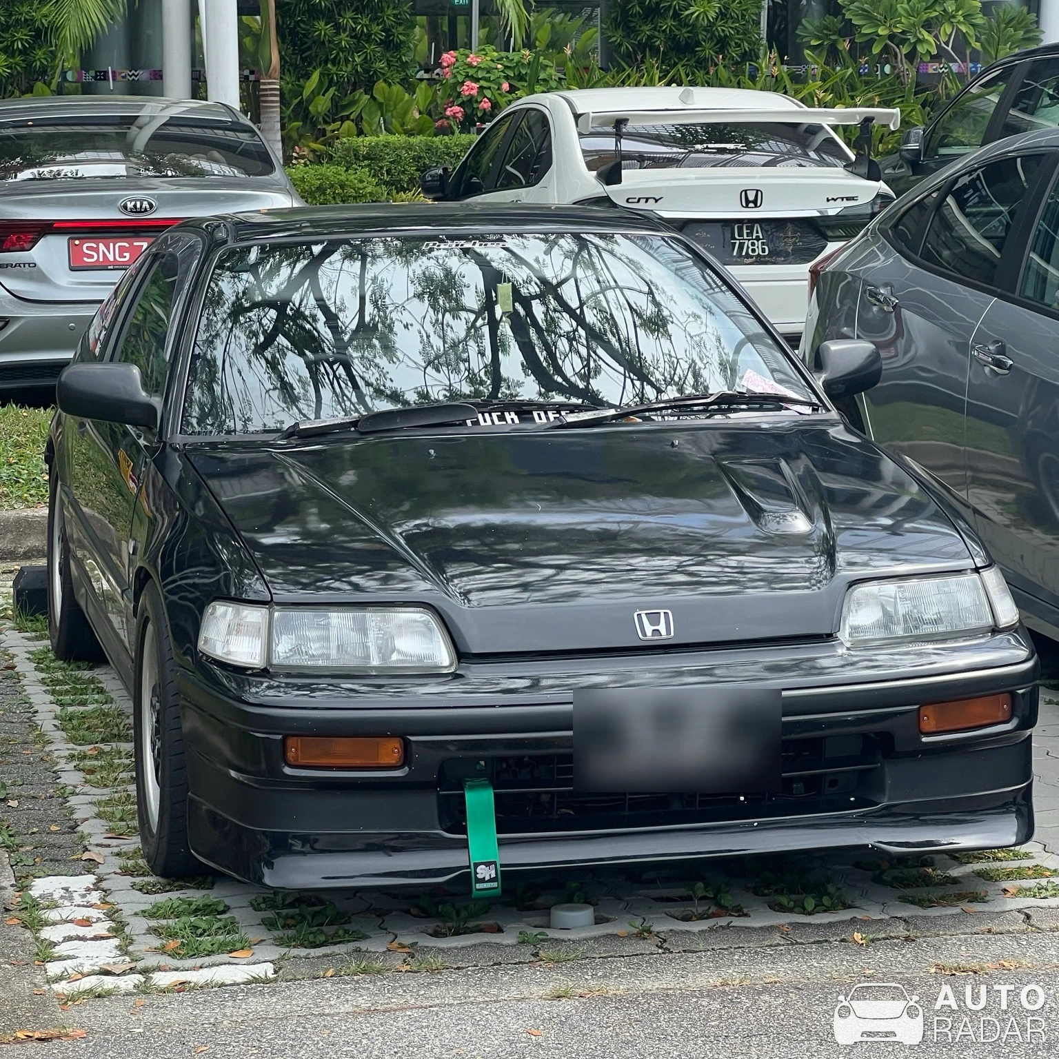 Honda Civic CRX spotted in Singapore