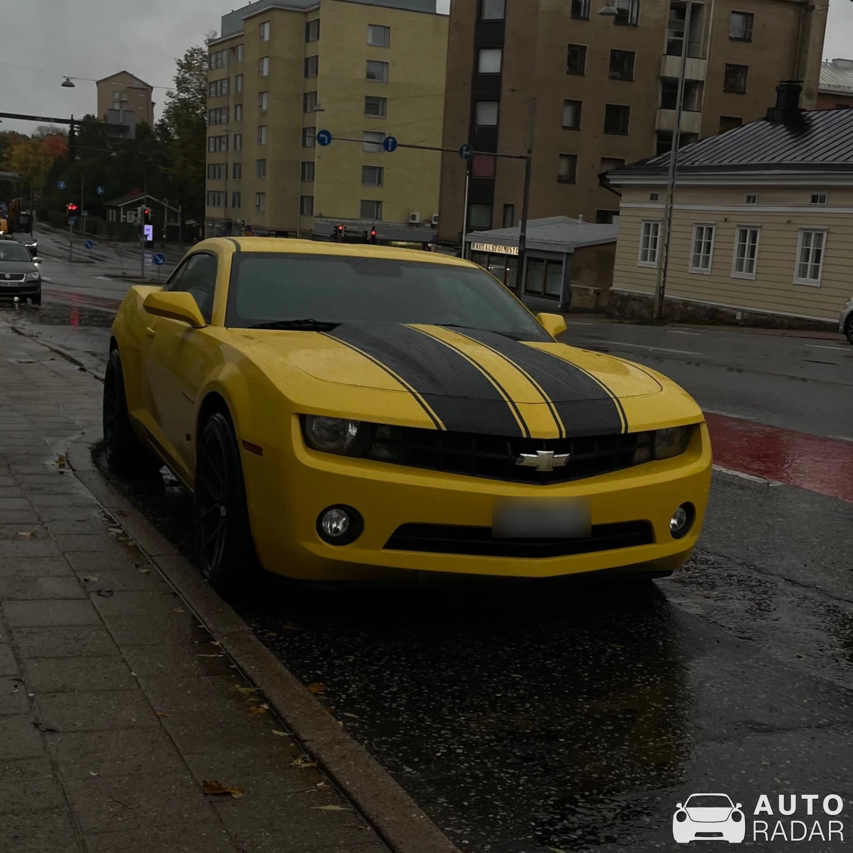 Chevrolet Camaro SS spotted in Turku, Finland