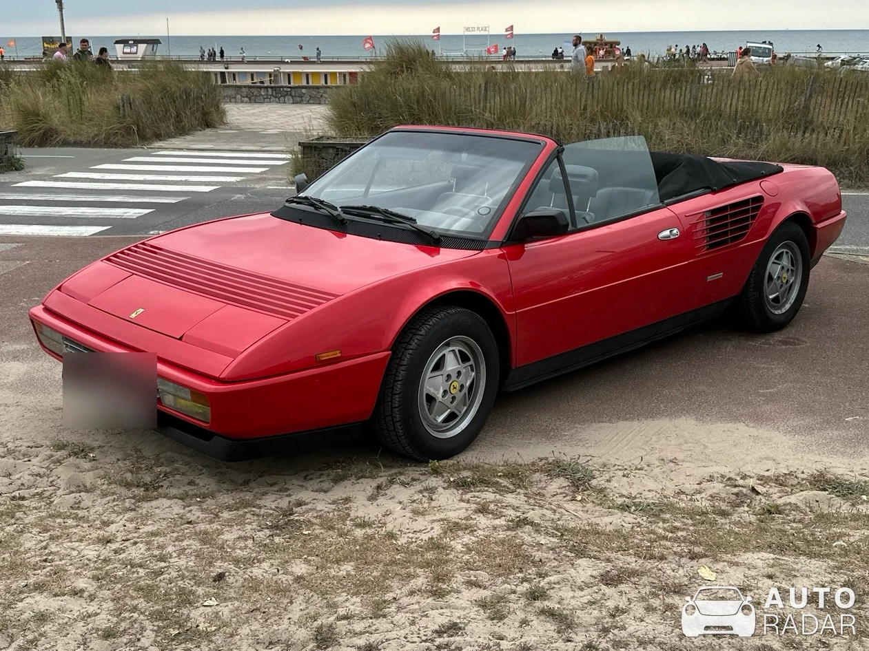 Ferrari Mondial 3.2 Cabriolet spotted in Le Touquet-Paris-Plage, France